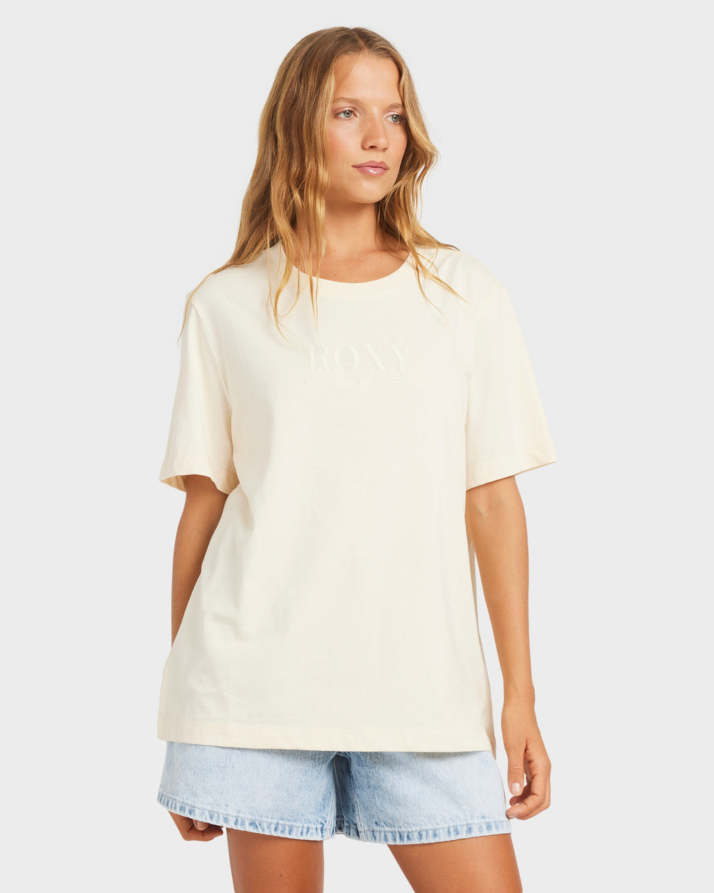 Womens Sweet Life T-Shirt – Parchment – Roxy Australia