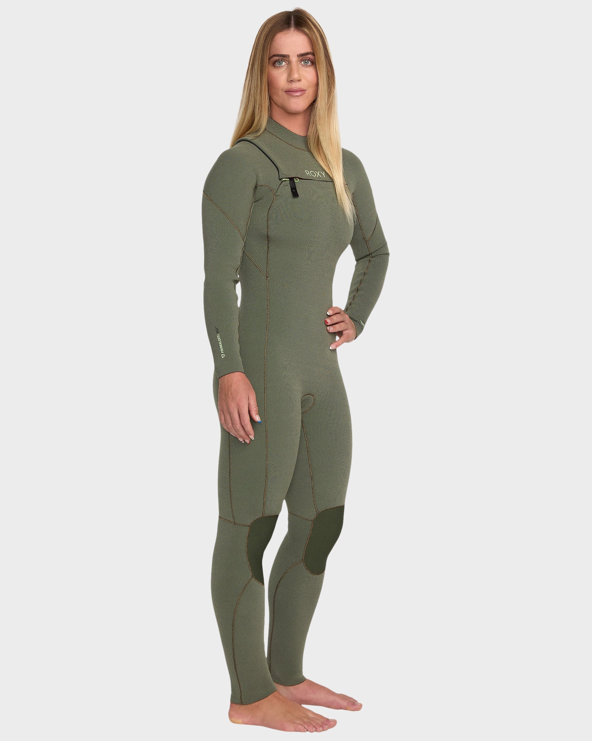 Womens Primaloft 3/2mm Elite Xtra Stretch Chest Zip Wetsuit – Roxy