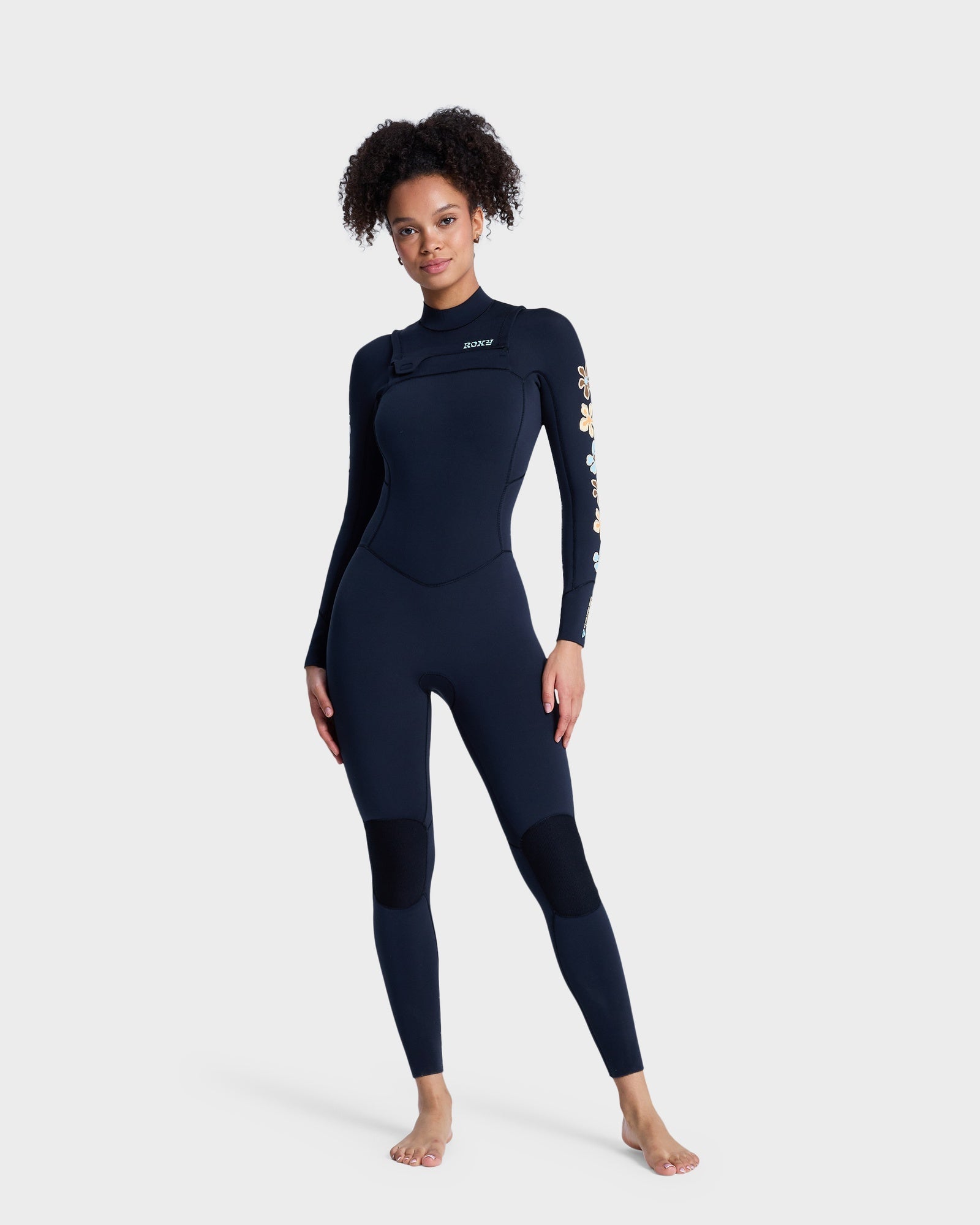 Womens 3/2mm Swell Natural Chest Zip Wetsuit