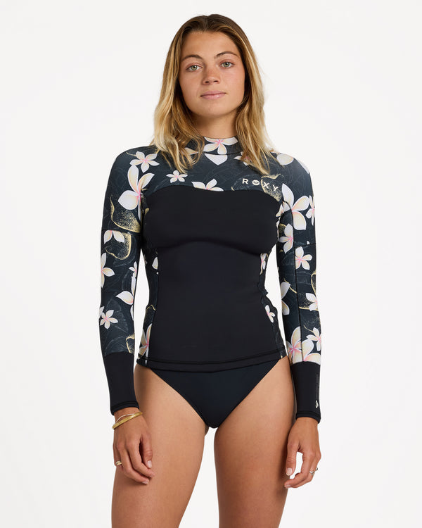 Womens 1mm Swell Long Sleeve Wetsuit Top
