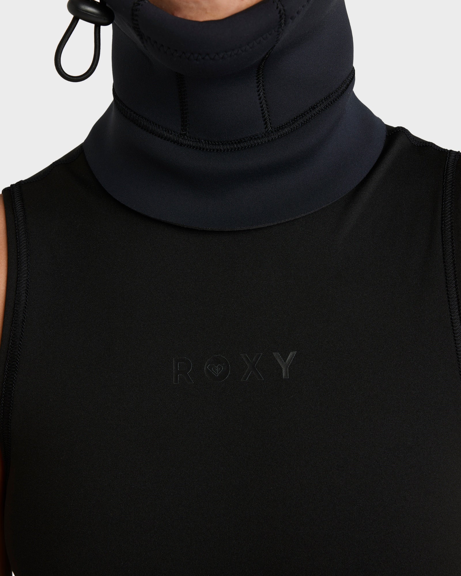 Womens 2mm Swell Natural Hooded Vest Wetsuit