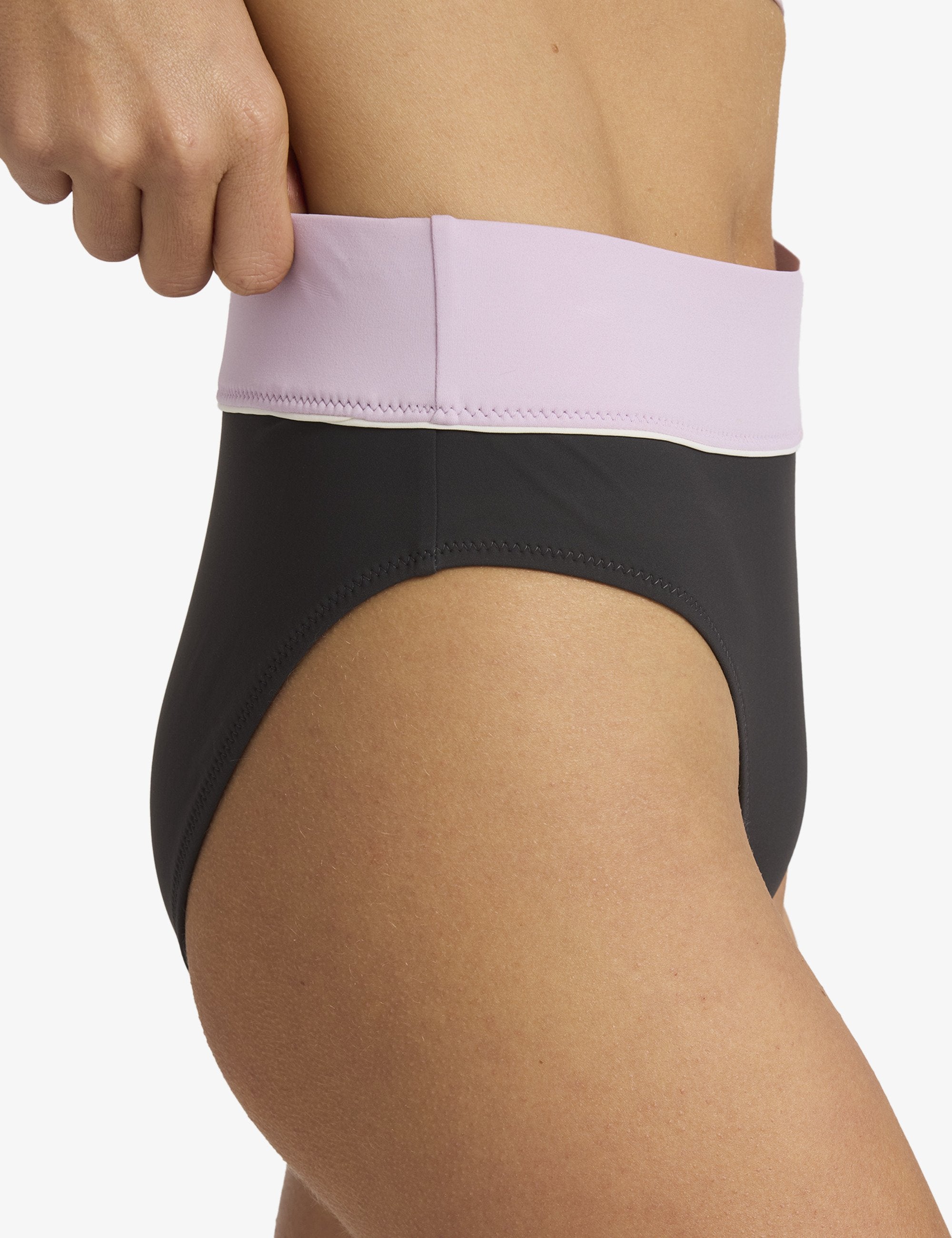 Womens Roxy Active C Block High Waist Bikini Bottom
