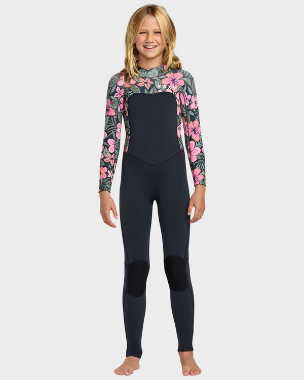 Girls 8-16 4/3mm Swell Natural Back Zip Wetsuit