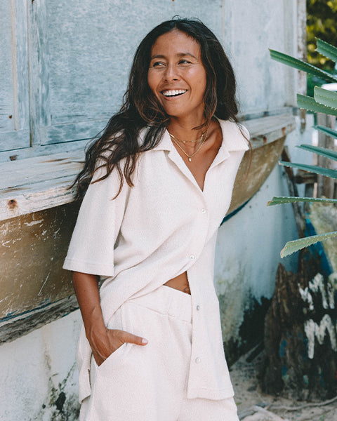 Womens Always Sunny Short Sleeve Shirt