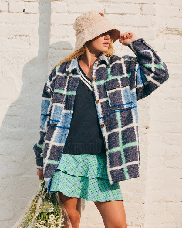 Womens Over And Above Shacket