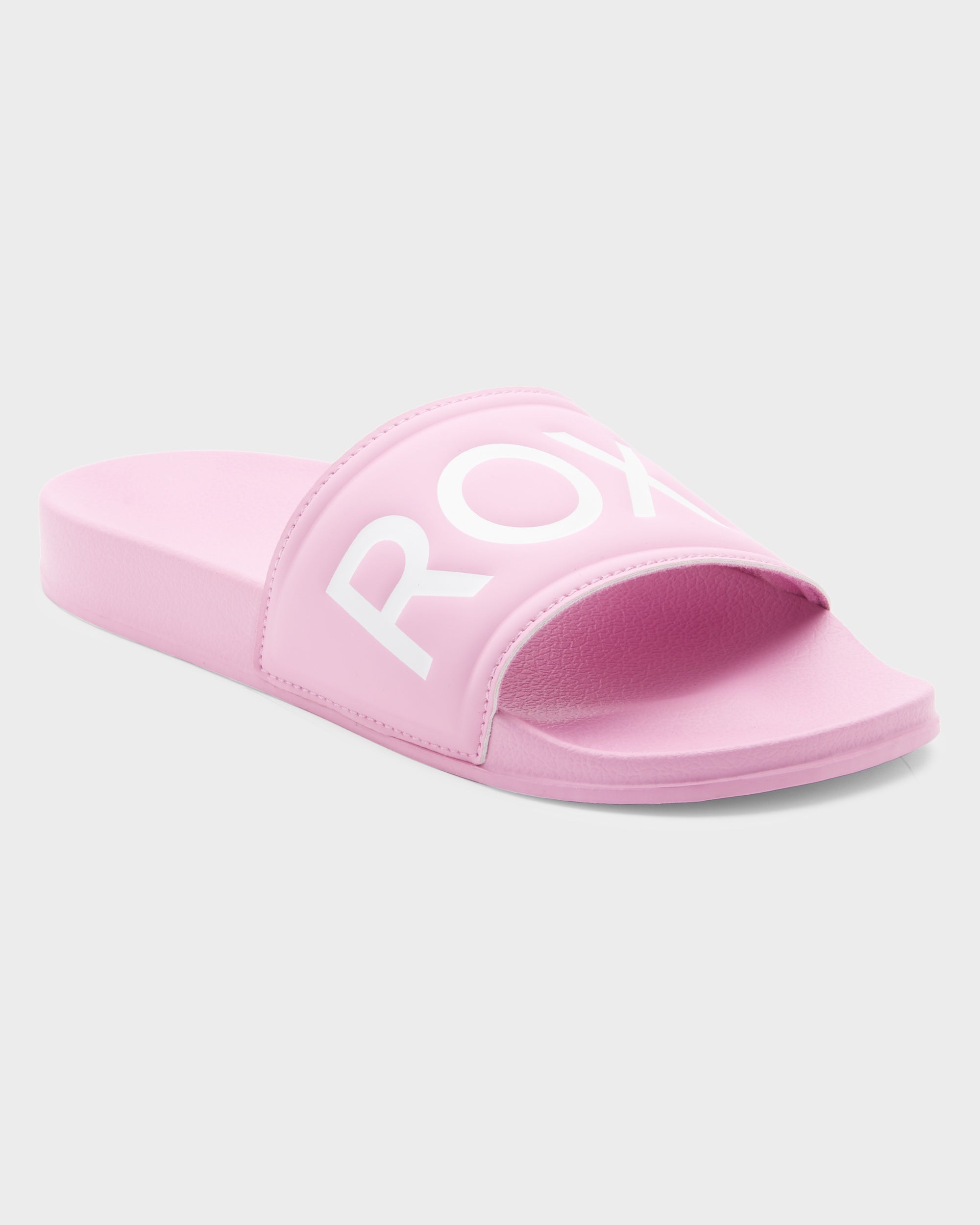 Womens Slippy Slider Sandals - WHITE/LILAC ROSE | Roxy