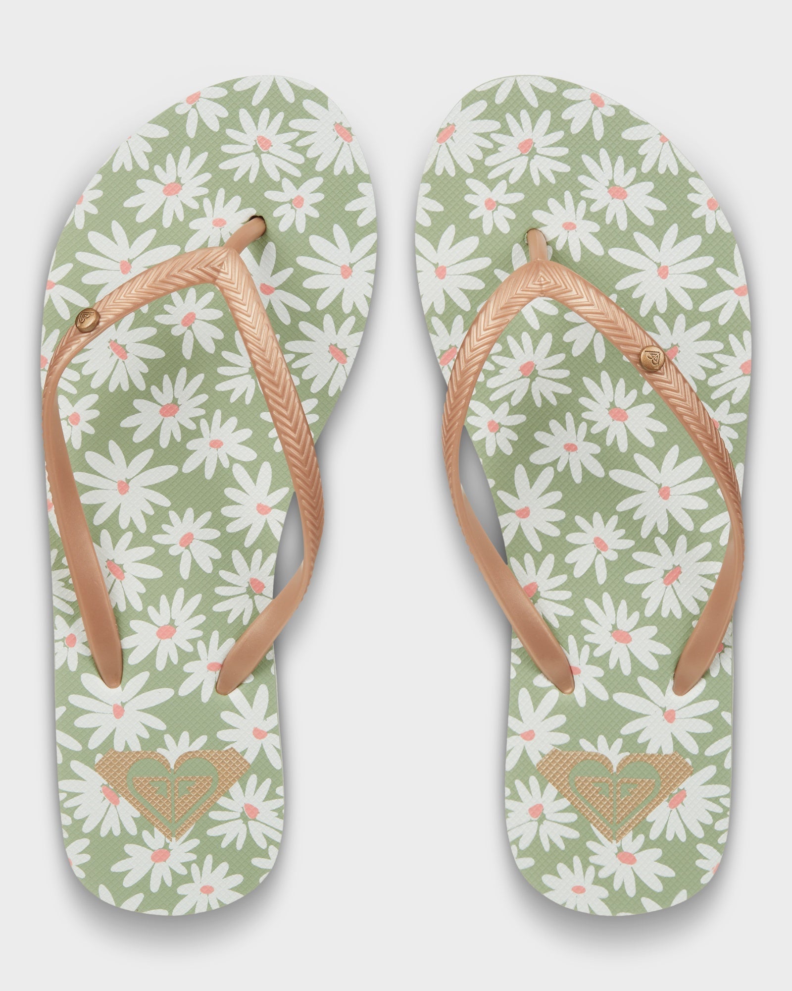 Womens Bermuda Print Thongs