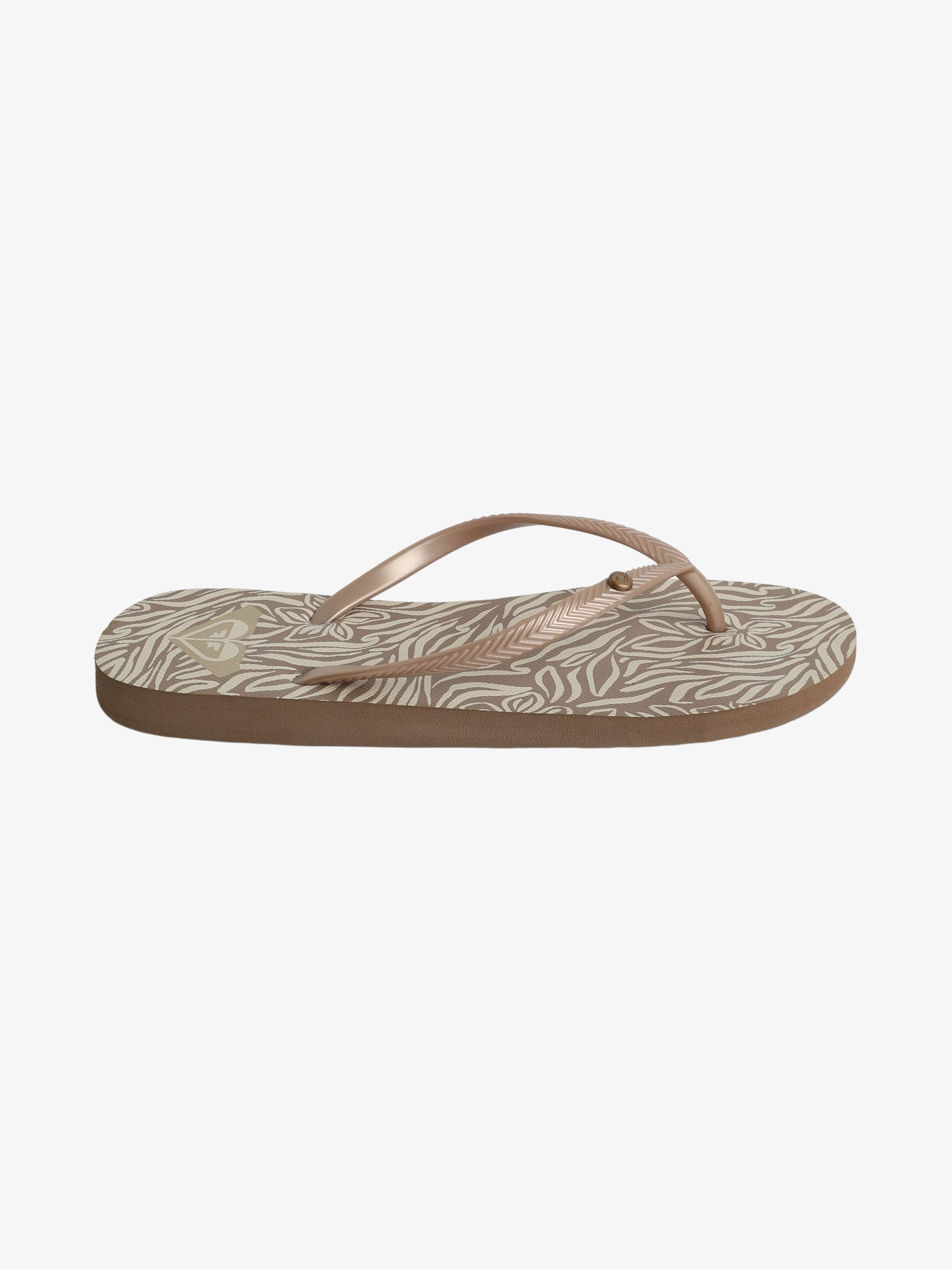 Womens Bermuda Print Thongs
