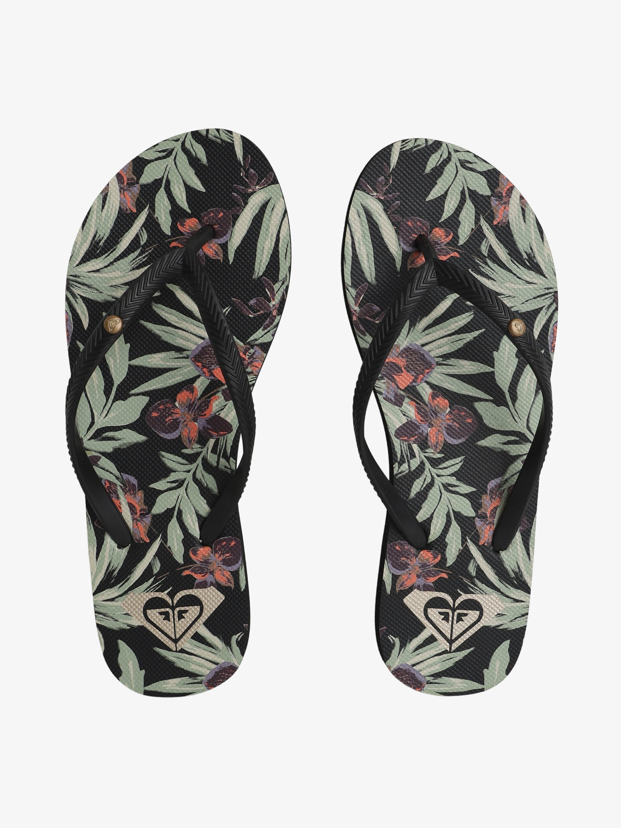 Womens Bermuda Print Thongs