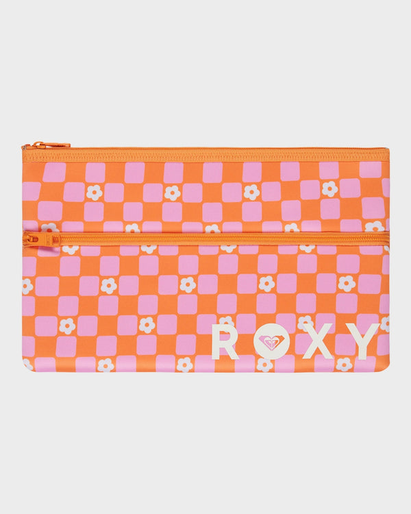 White Shoulder Pencil Case