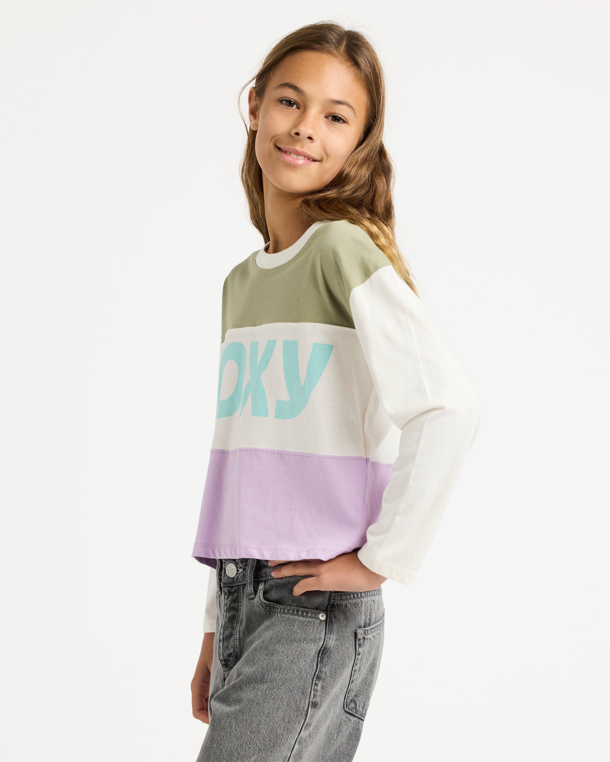 Girls 4-16 Sundaze Spirit Long Sleeve T-Shirt