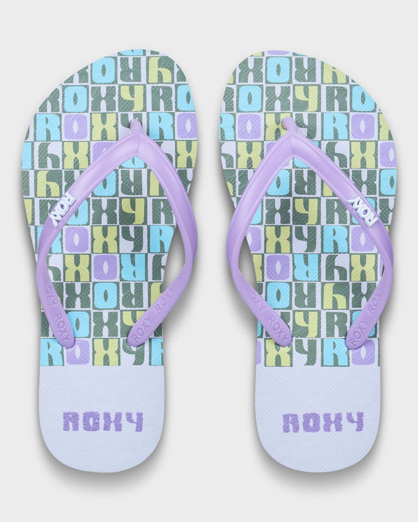 Girls 4-16 RG Viva Stamp Thongs