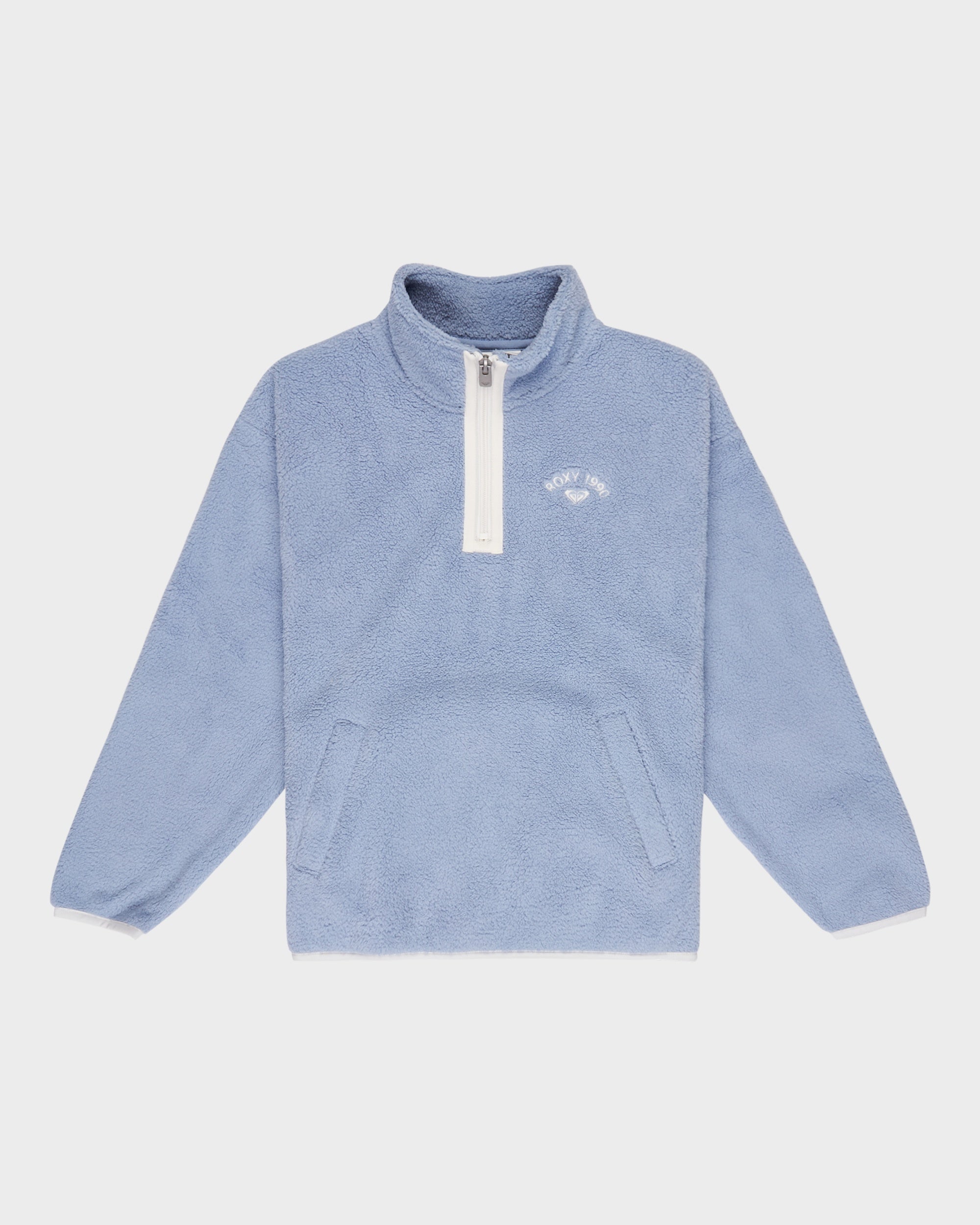 Girls 8-16 Lucky Girl Half Zip Fleece Jumper