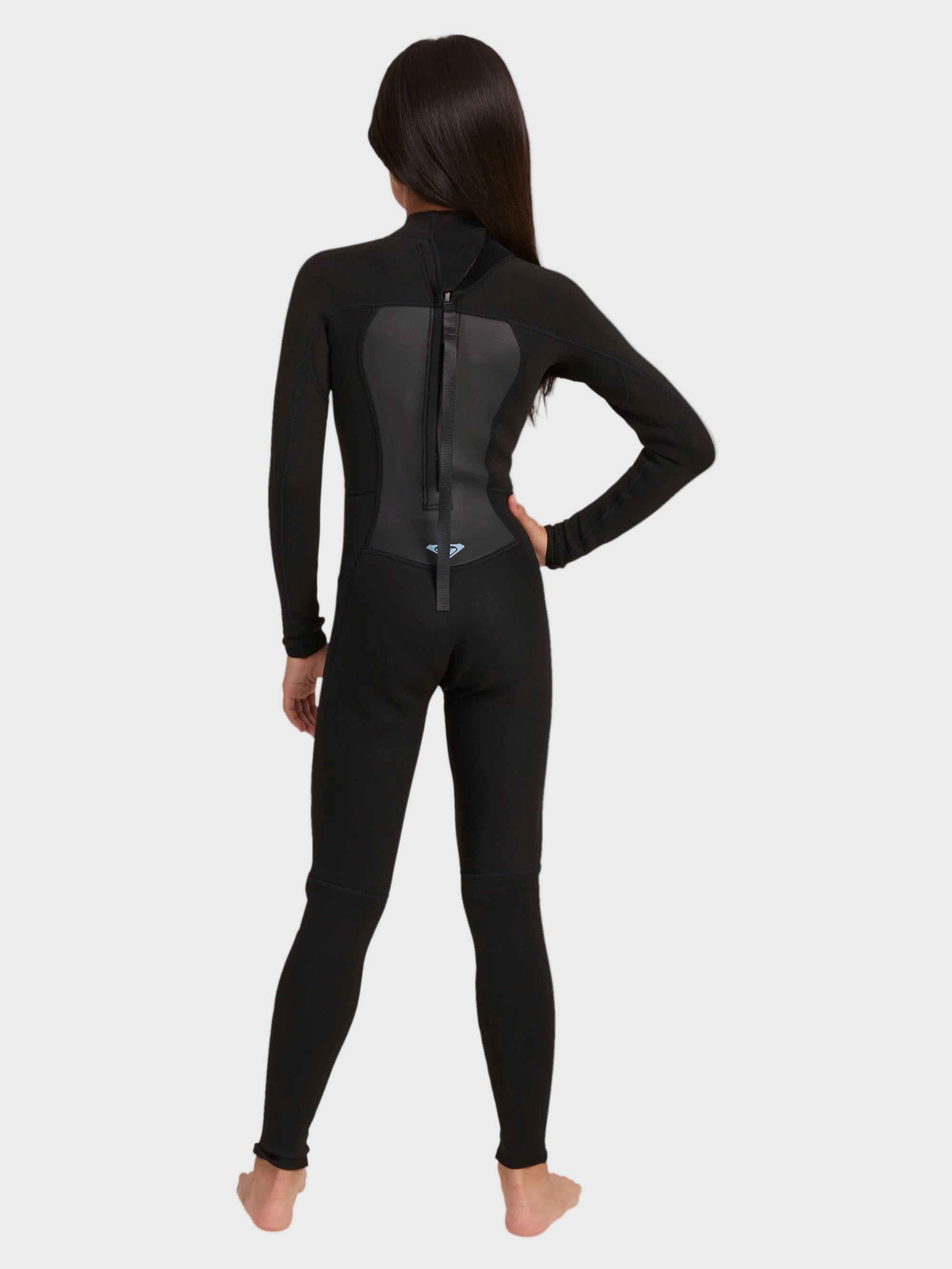 Girls 2-16 3/2mm Prologue Flatlock Back Zip Wetsuit – Roxy