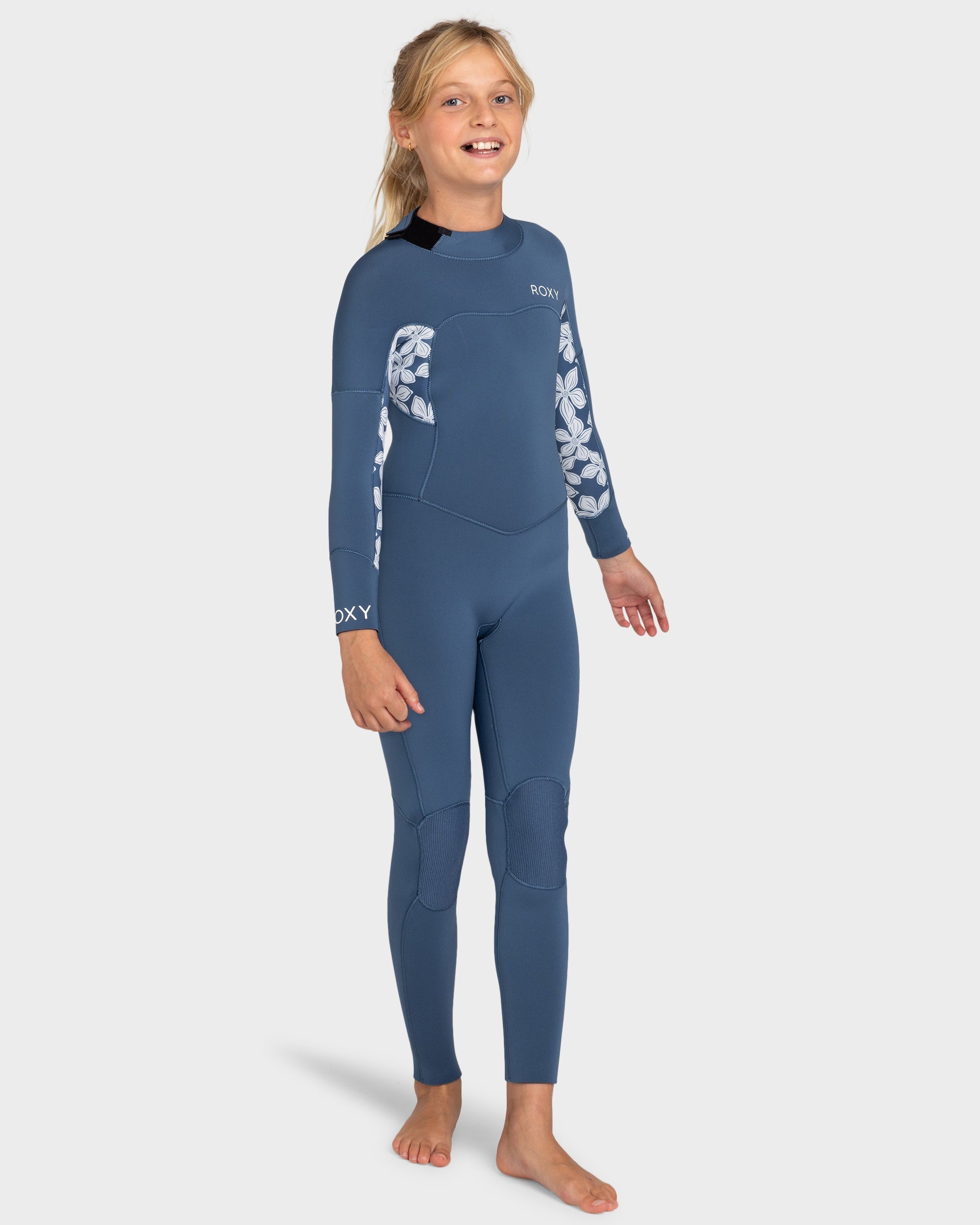 Girls 4-16 3/2mm Swell Series Back Zip Wetsuit – Roxy