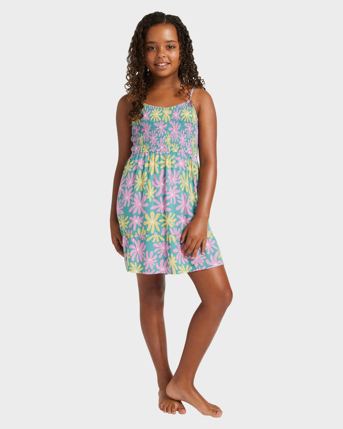 Girls 8-16 Trop Glow Mini Dress – Coastal Shade Flipper – Roxy Australia