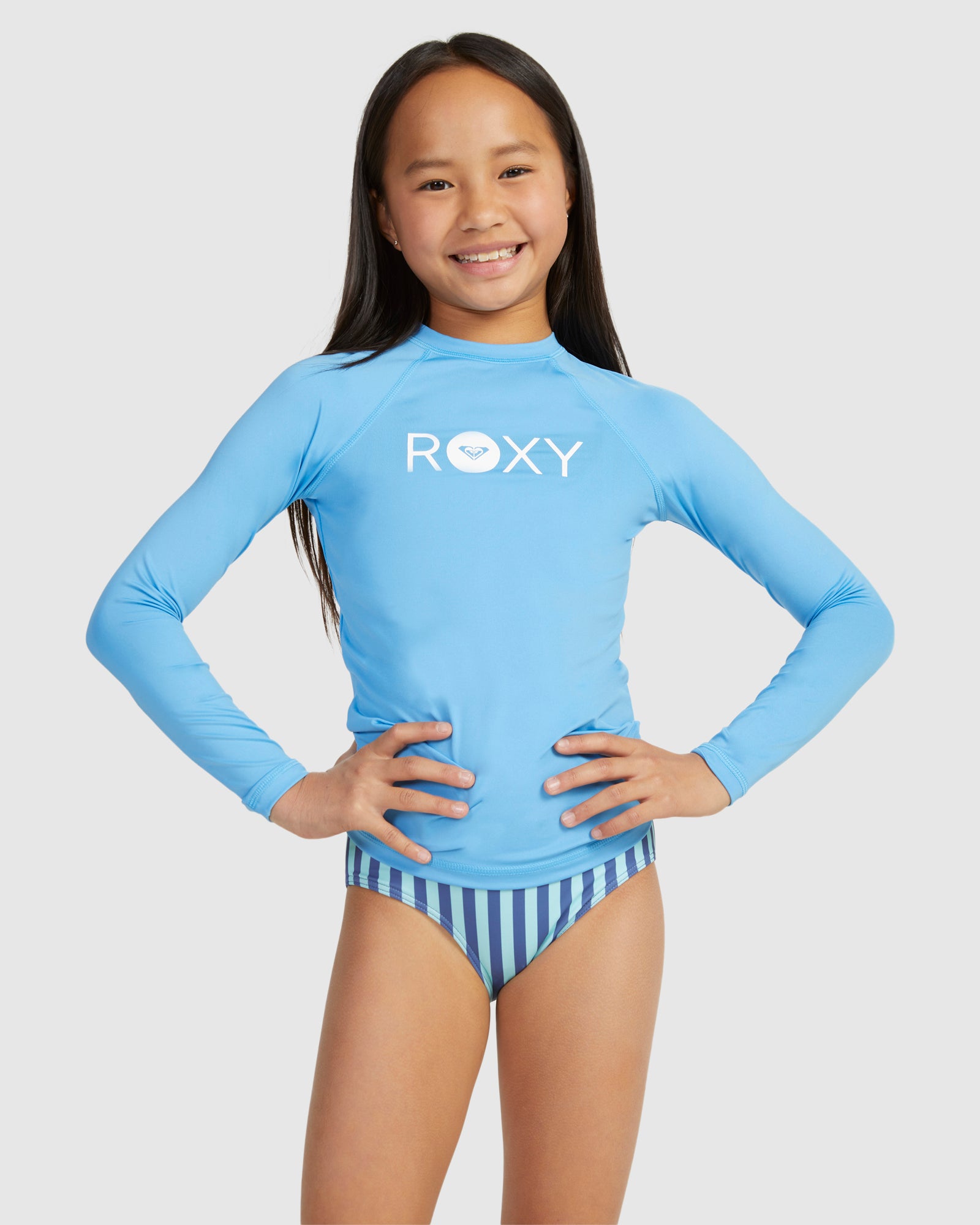 Girls Essential Ls Lycra Rashguard
