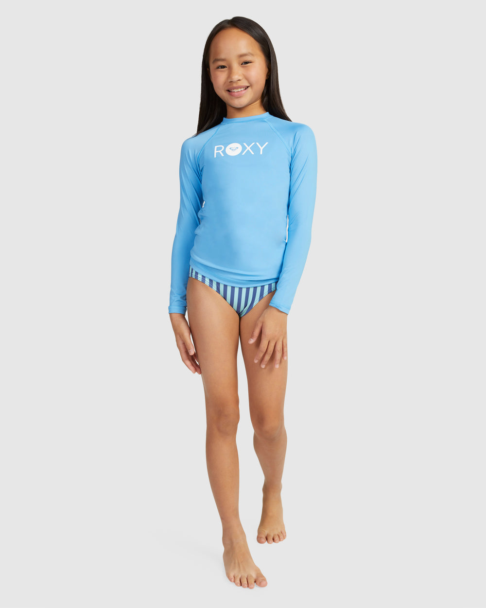Girls Essential Ls Lycra Rashguard – Roxy