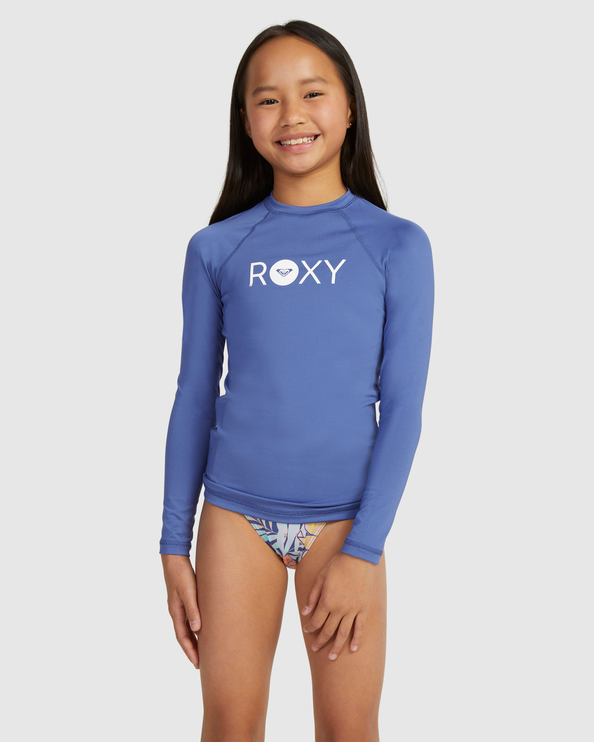 Girls Essential Ls Lycra Rashguard – Roxy