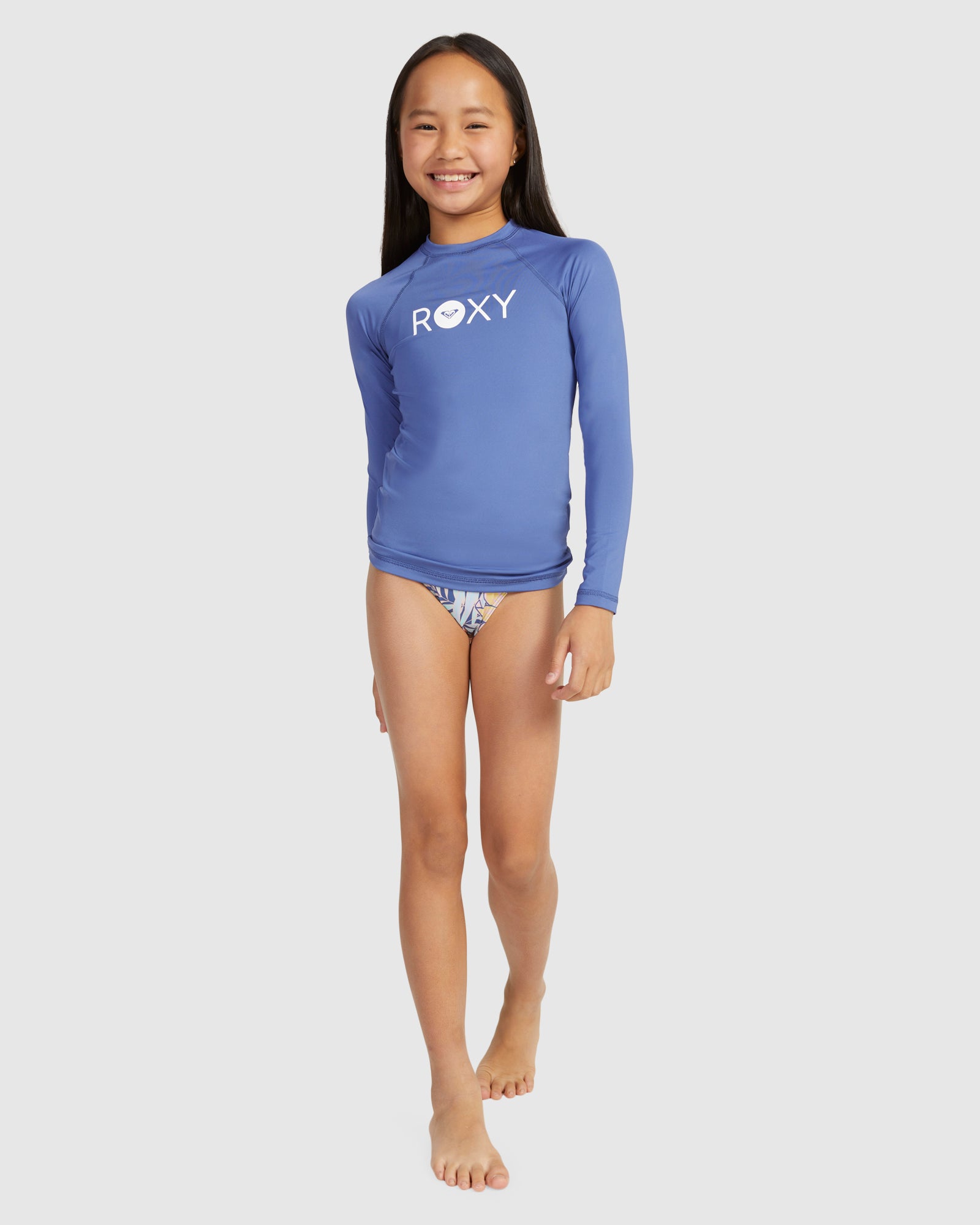 Girls Essential Ls Lycra Rashguard