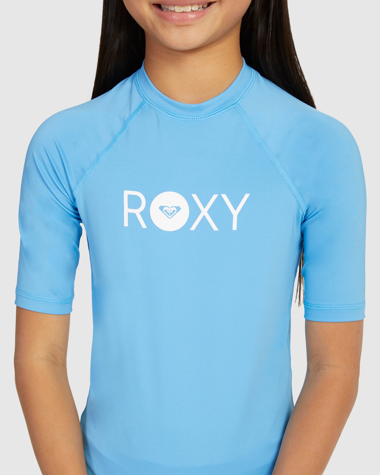 Girls Essential Ss Lycra Rashguard