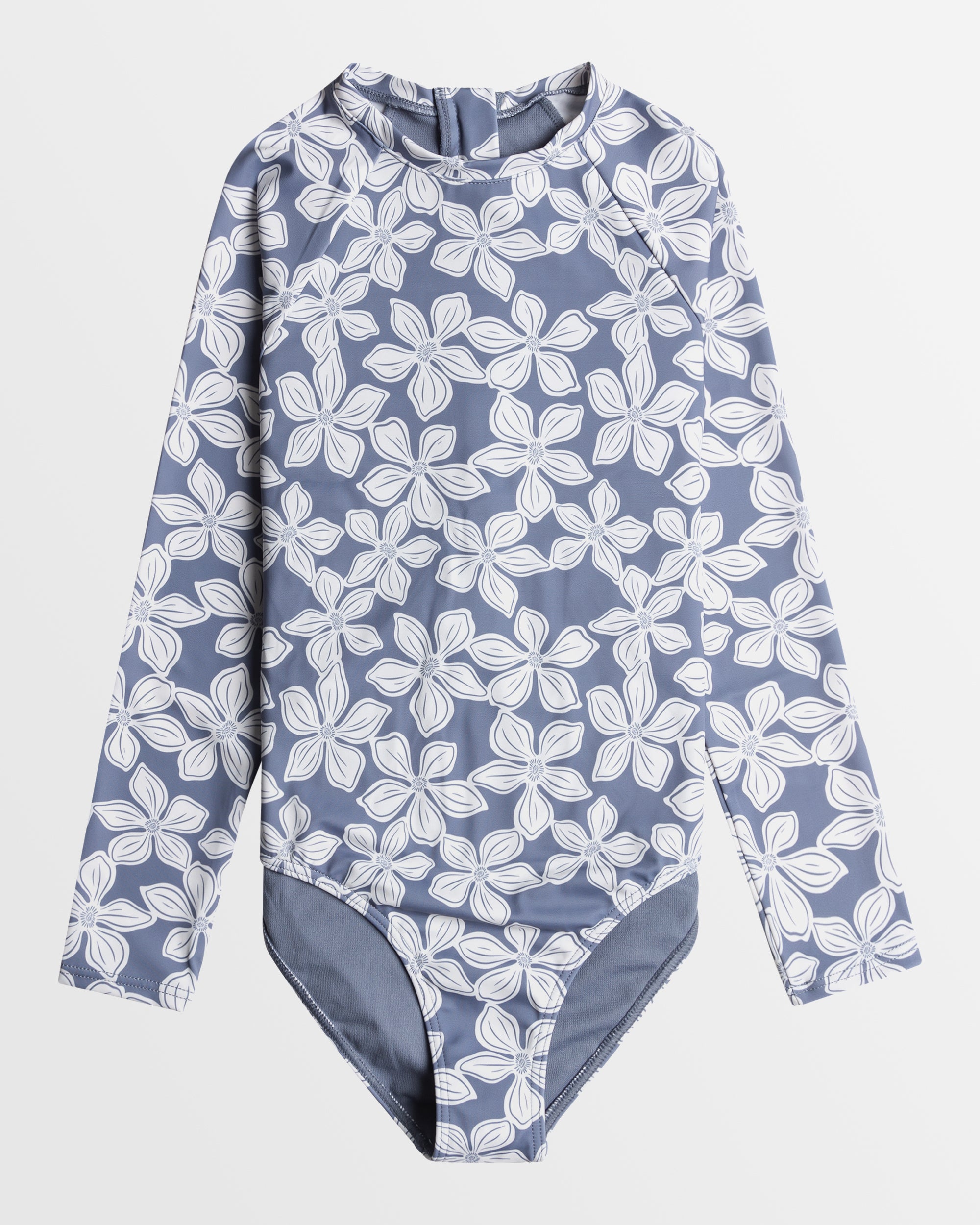 Girls 8-16 Drifter Floral Long Sleeve One Piece Rash Vest