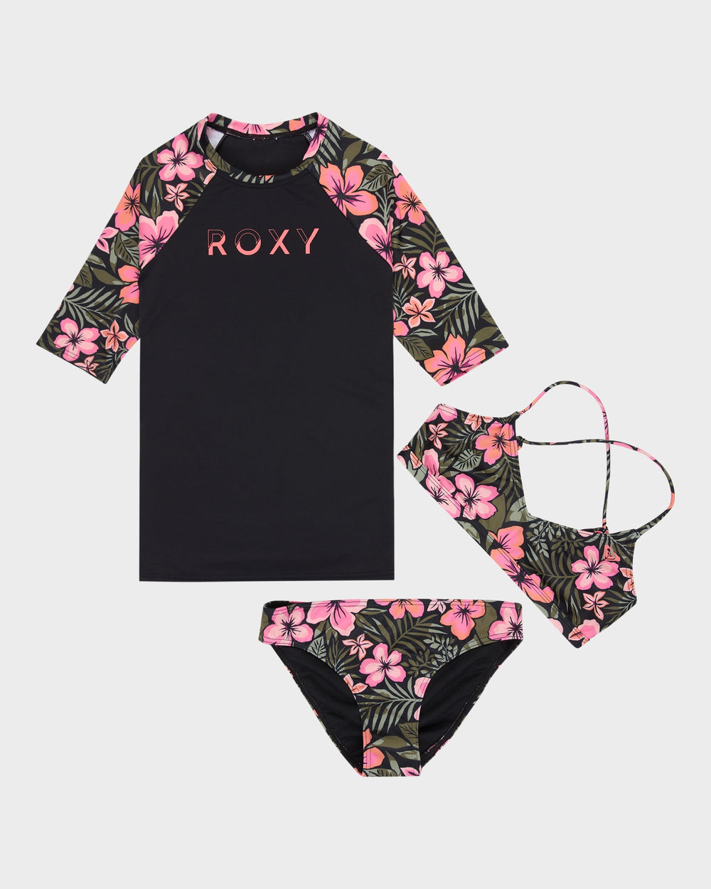 Girls 7-16 Active Floral Swim Set – Roxy