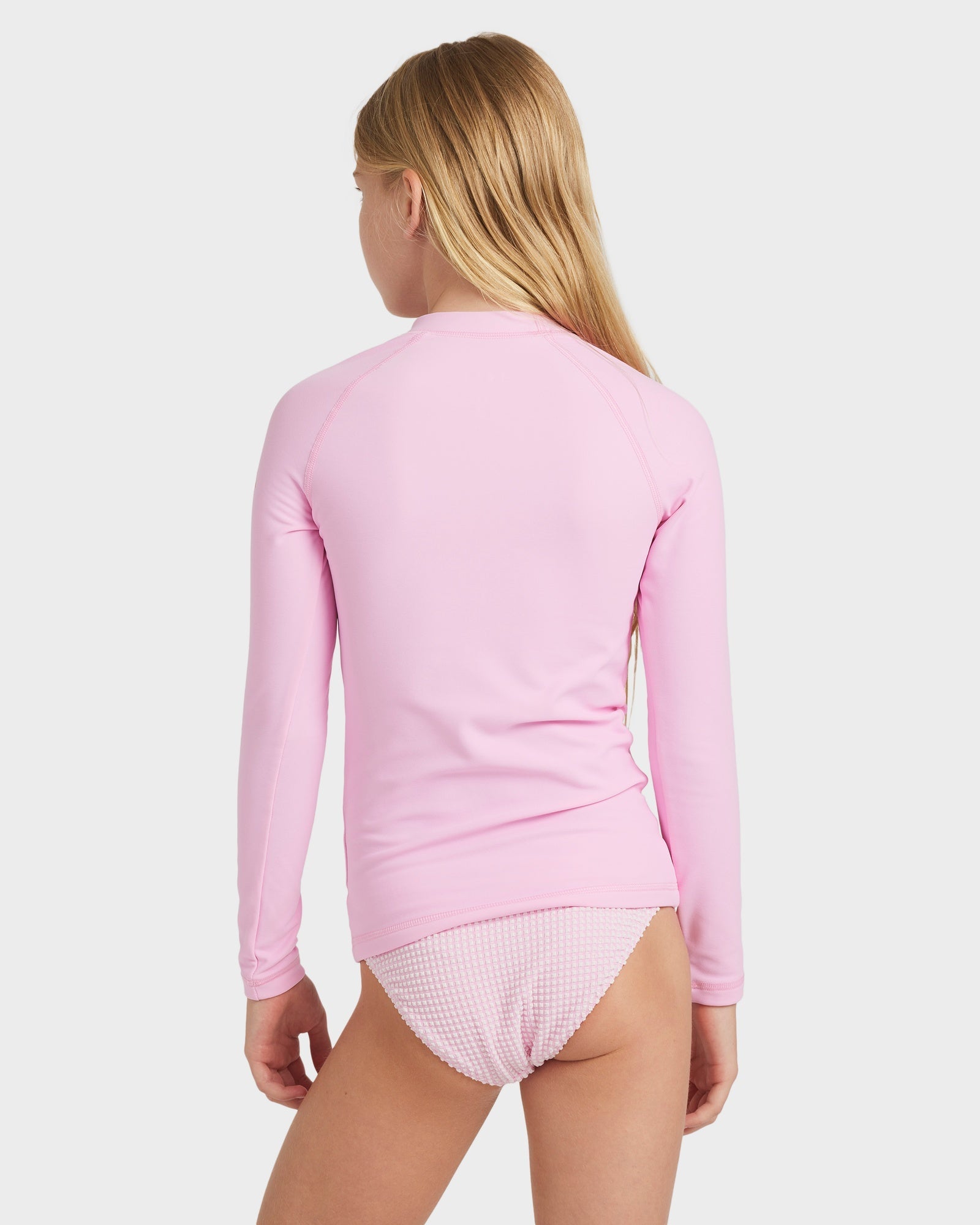 Girls 8-16 Heater Long Sleeve Rash Vest