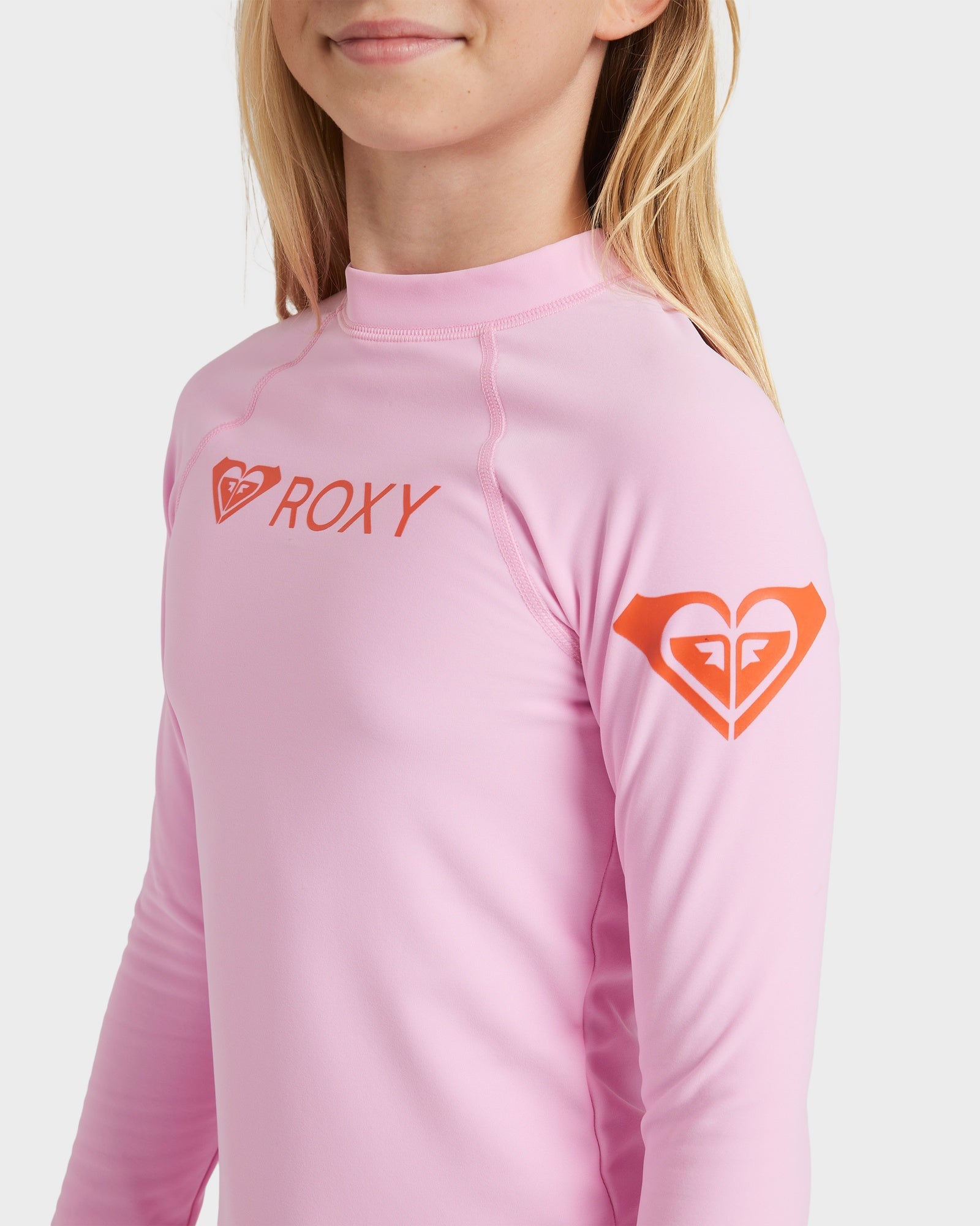 Girls 8-16 Heater Long Sleeve Rash Vest