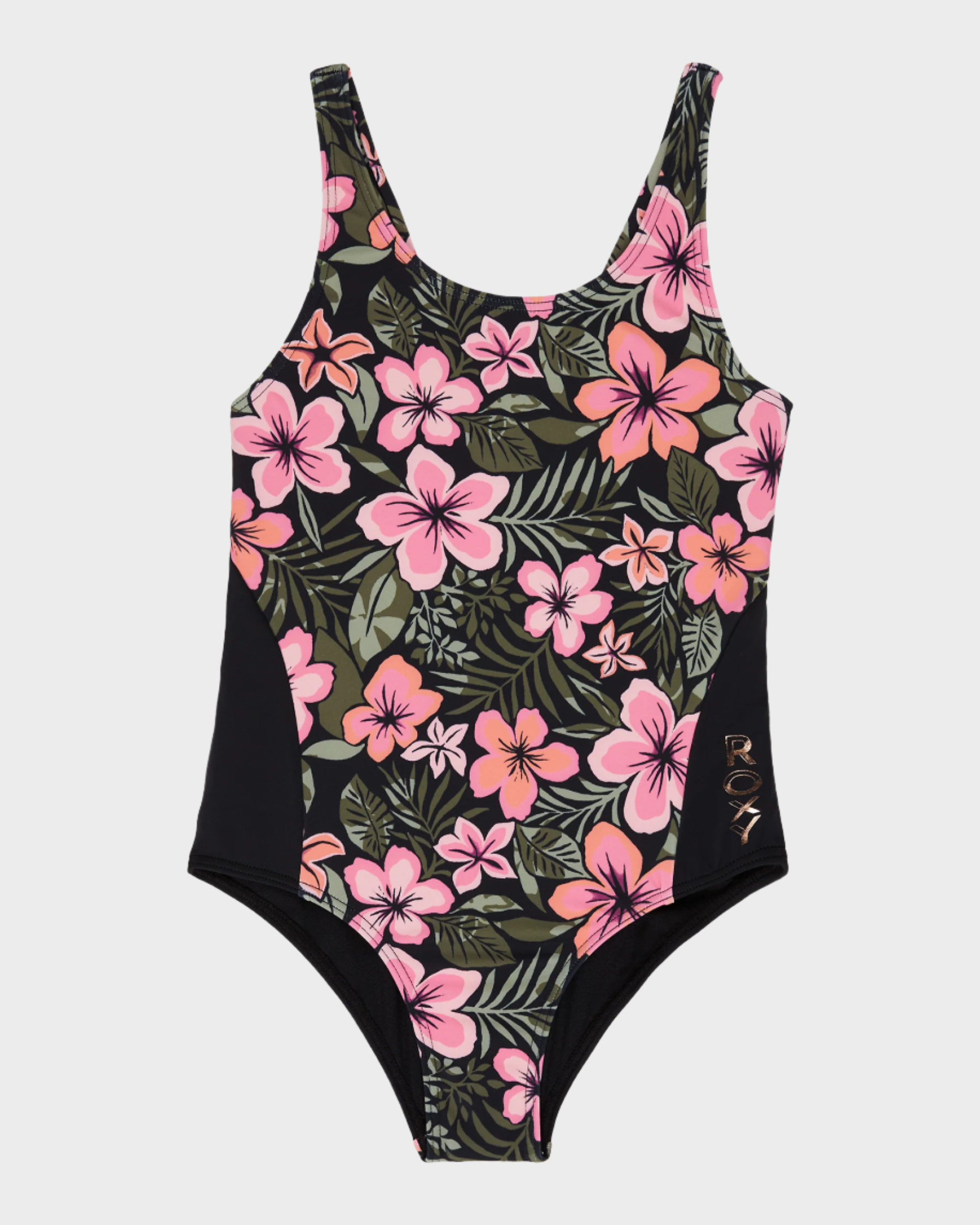 Girls 6-16 Active Floral One Piece Swimsuit