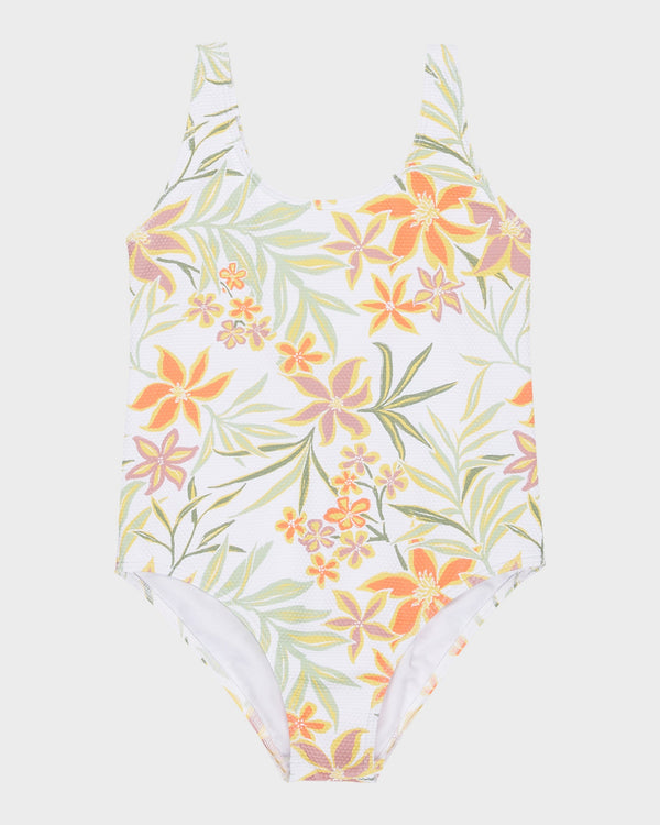 Girls 8-16 Floral Horizon One Piece Swimsuit