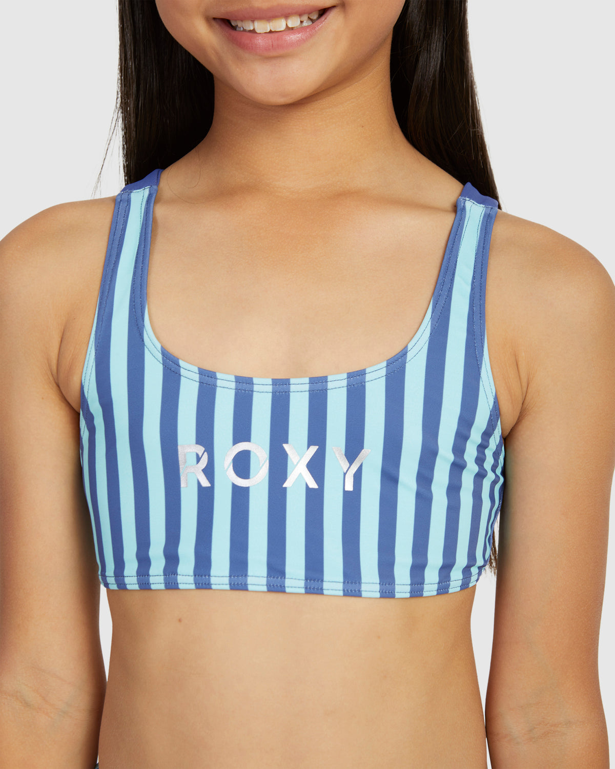 Girls 8-16 Serenity Stripe Bralette Set Bikini