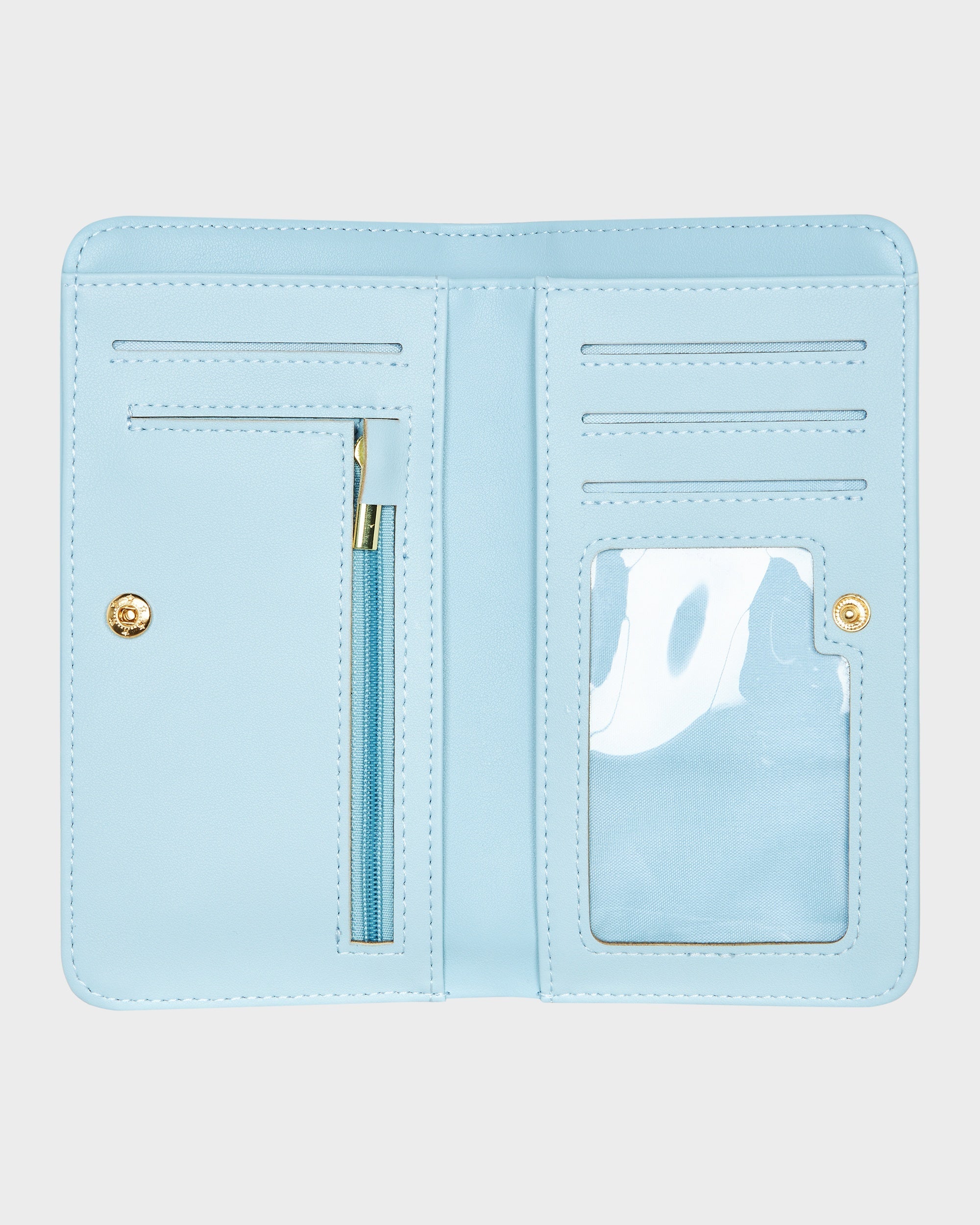 Womens Crazy Wave Leather Wallet