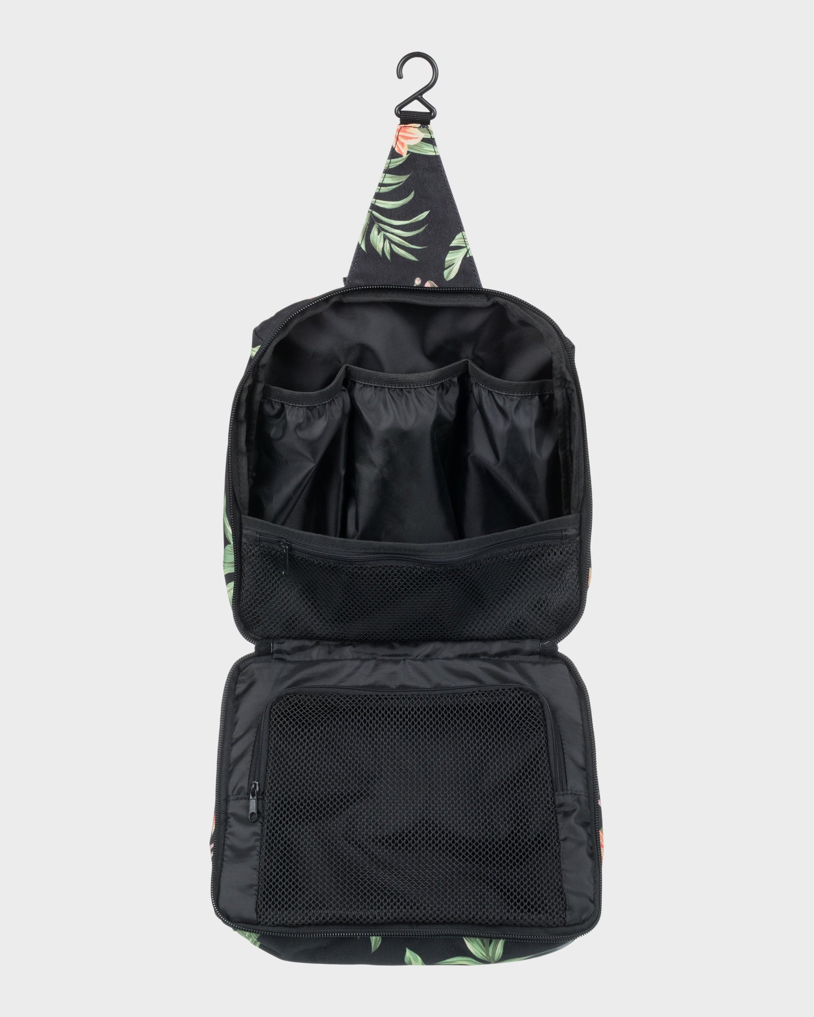 Trousse De Toilette Roxy Cute Plane - Taille Moyenne, Polyester Recyclé, 3.2 L, Noir