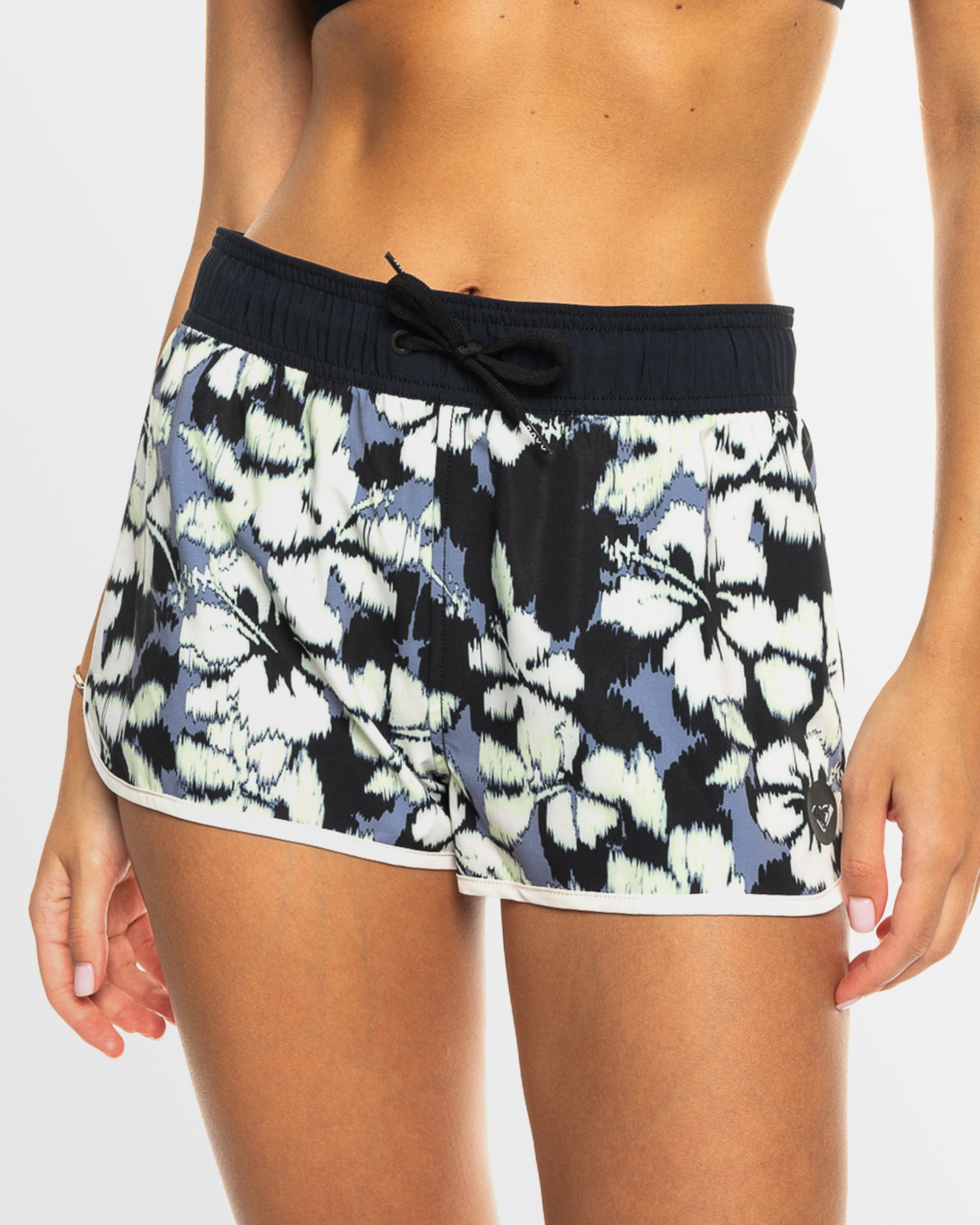 Womens Roxy Active Boardshorts - WILD WIND HIBISCUS MIRAGE | Roxy
