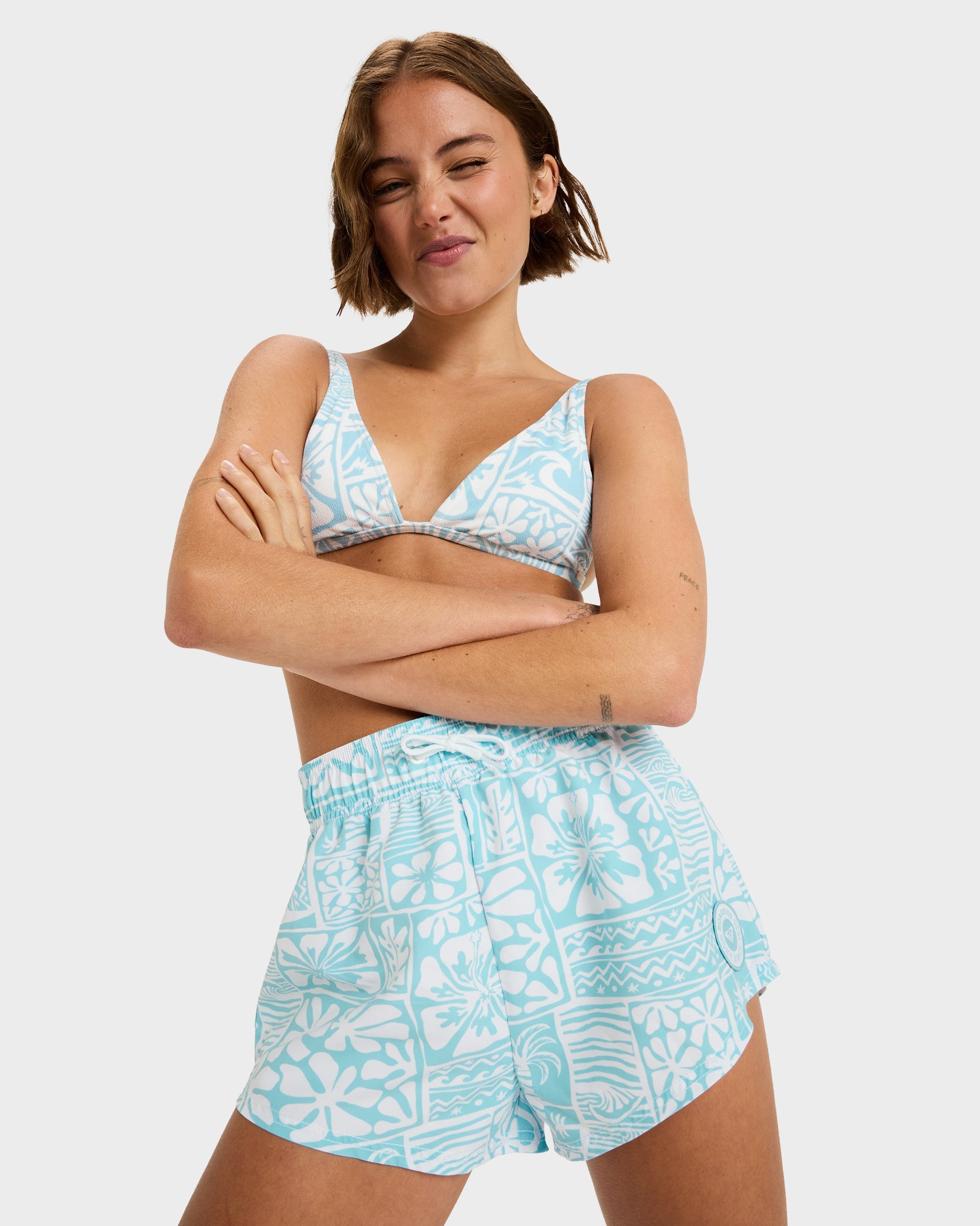 Womens No Bad Waves 2" Boardshorts