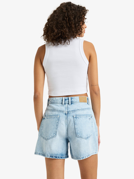 Womens Morning Splend Denim Shorts