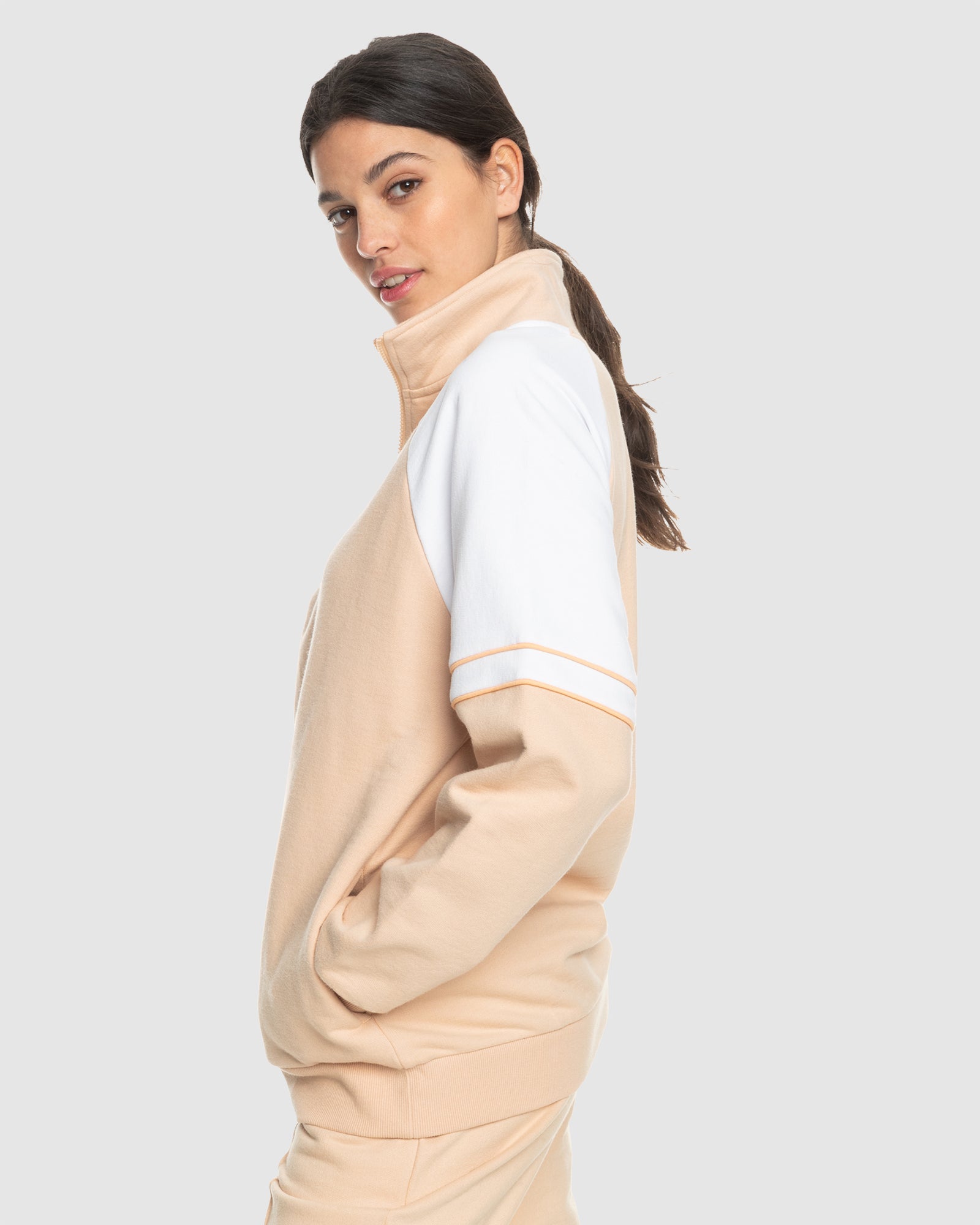 Womens Essential Energy Half-Zip Sweatshirt