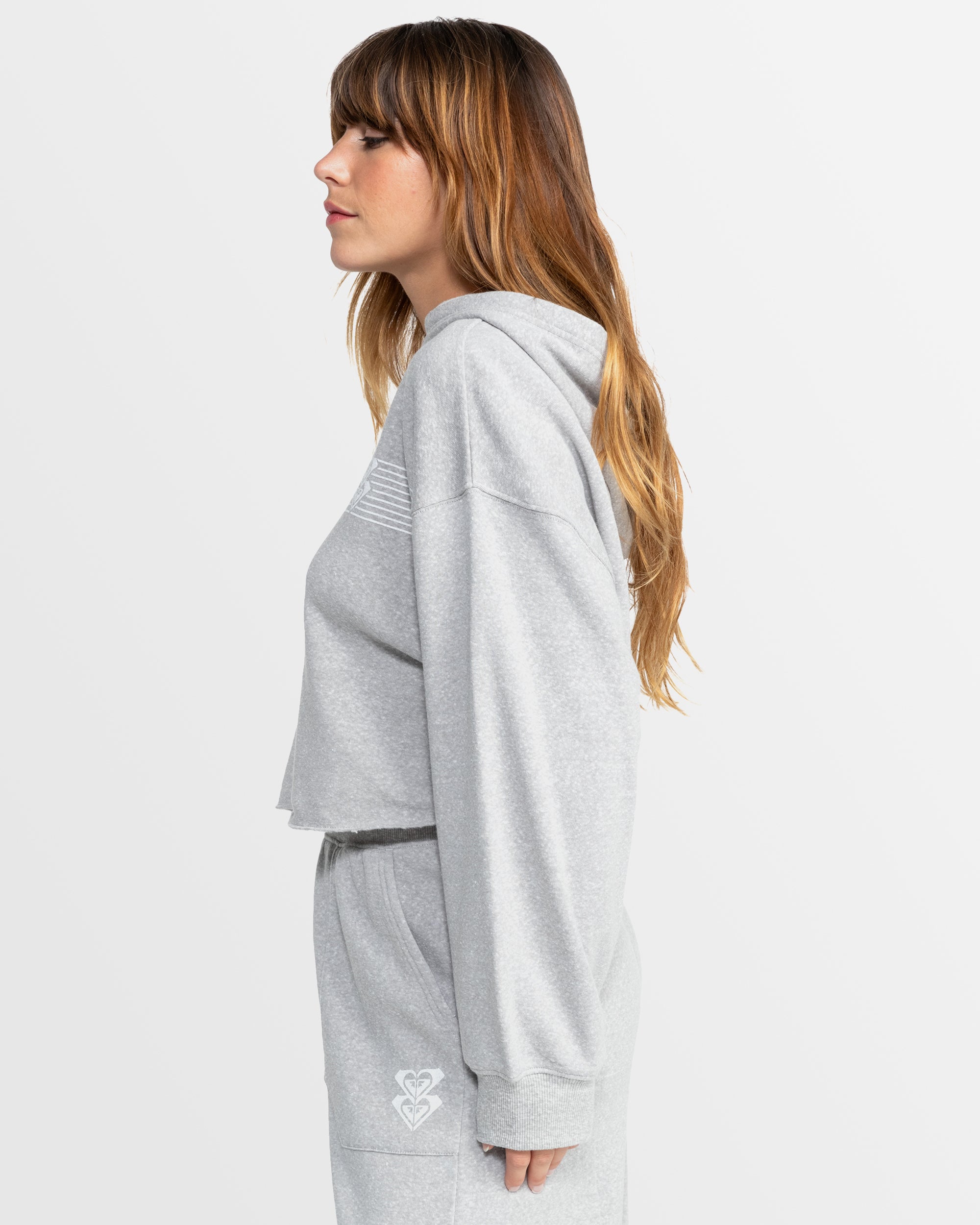 Afternoon Hike Crop Heather