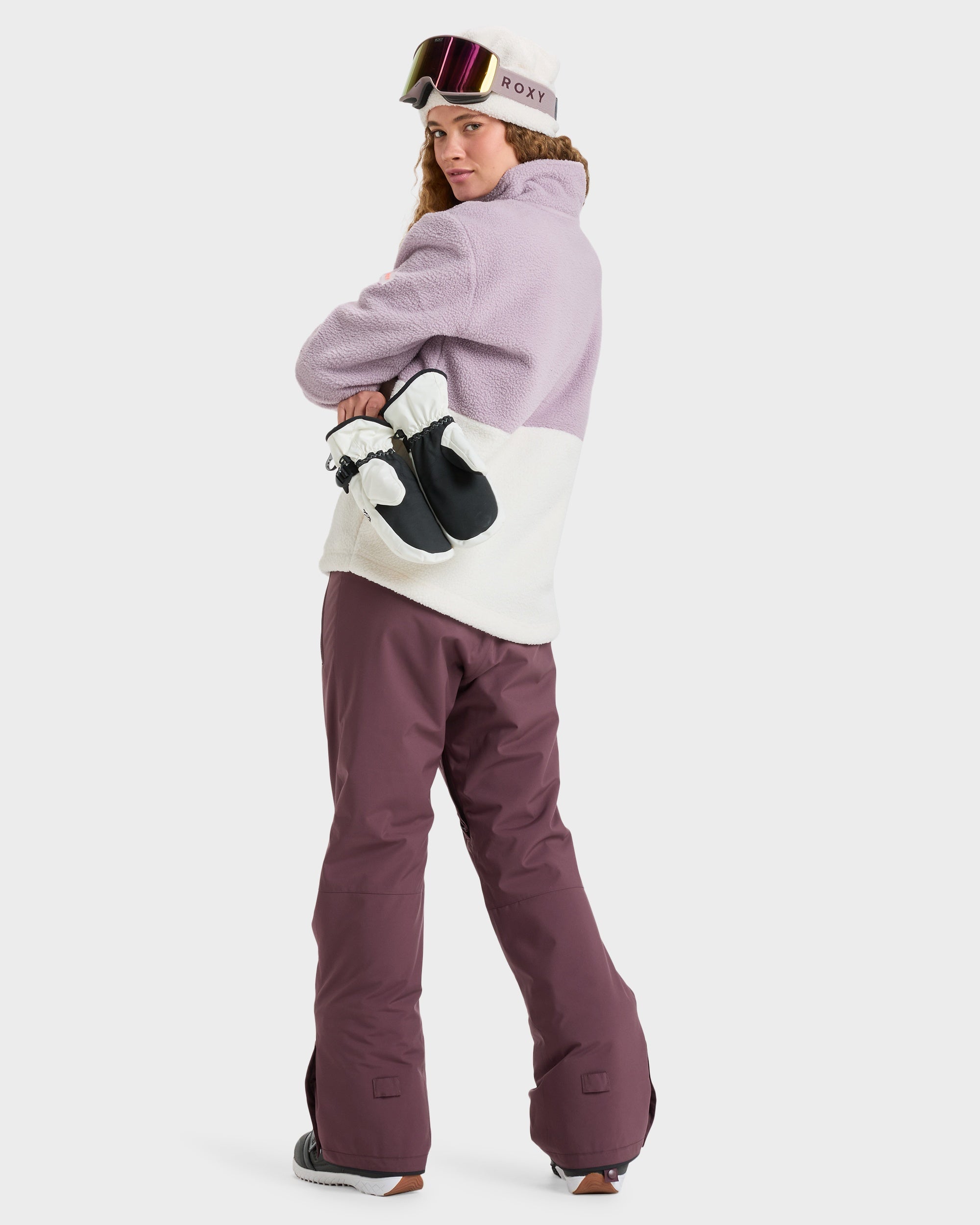 Womens Alabama Mock Neck Half Zip Fleece Jumper