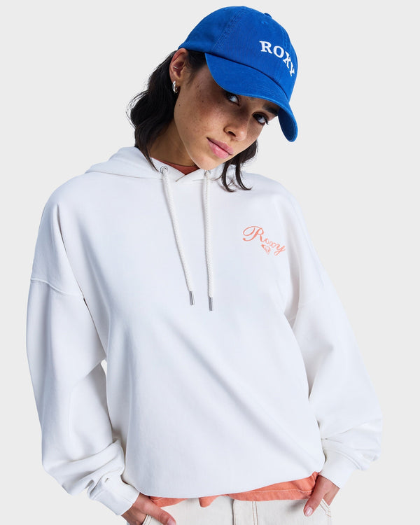 Womens Lineup Oversized Pullover Hoodie