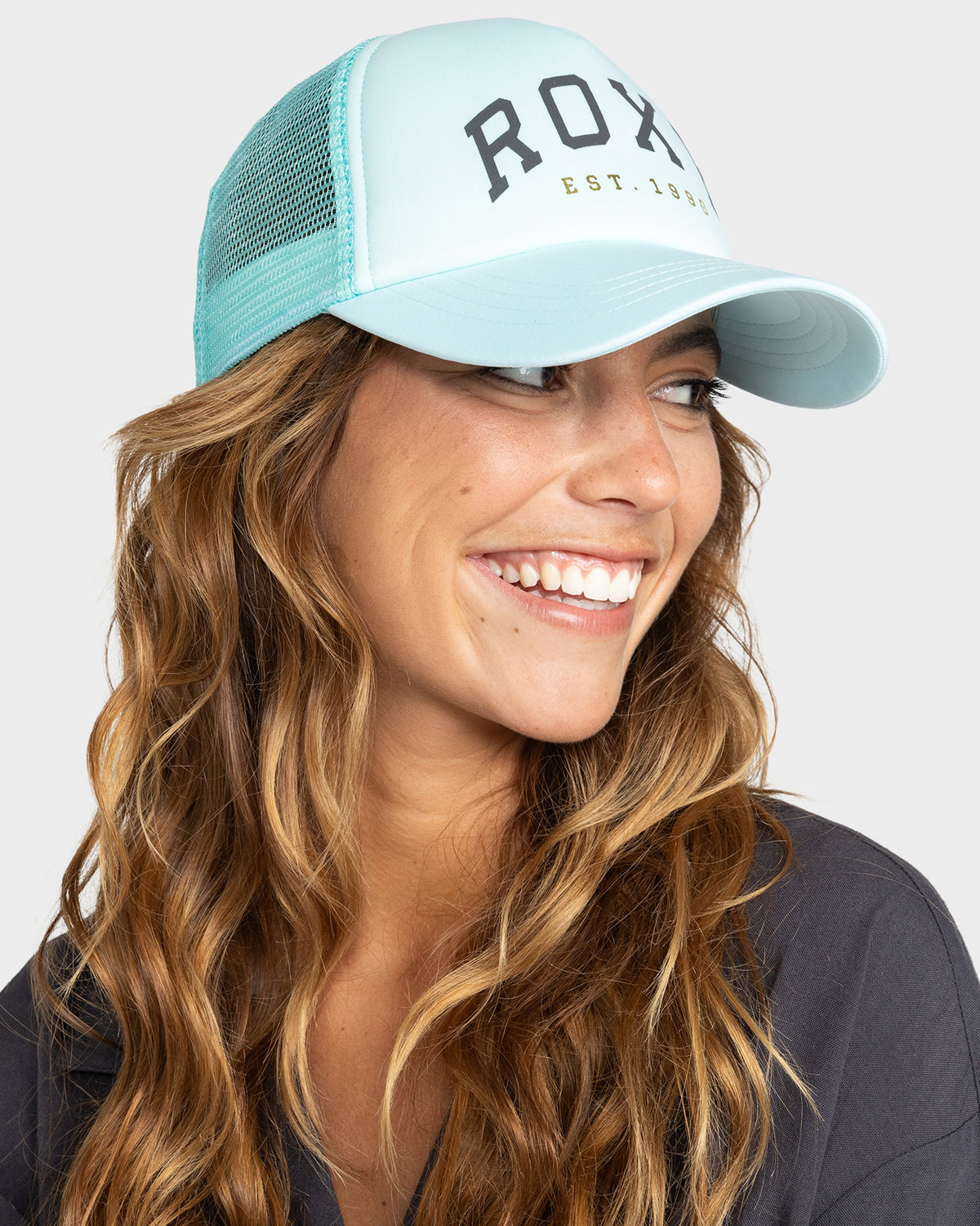 Womens Soulrocker Trucker Cap – Icy Morn – Roxy Australia