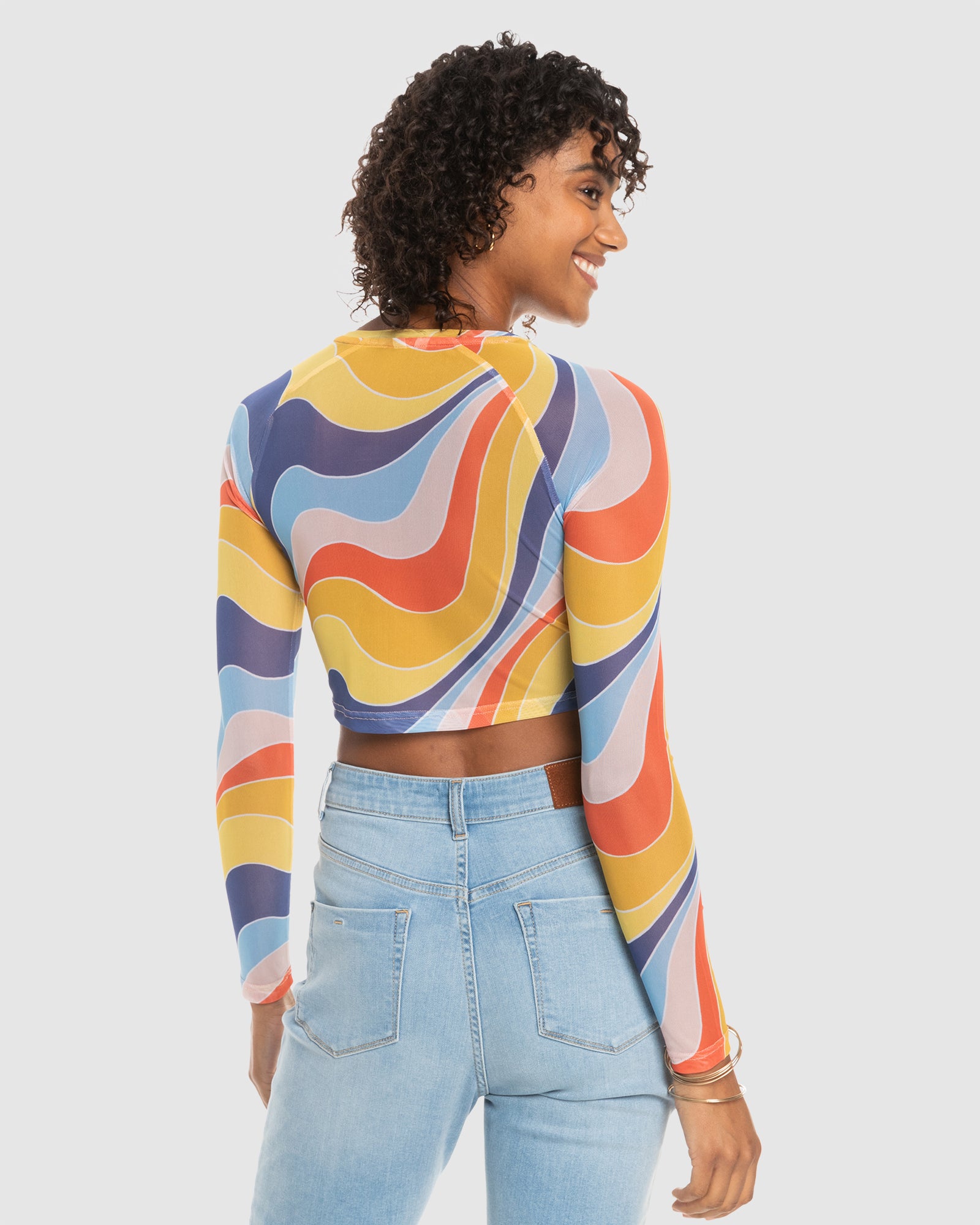 Womens Just A Friend Ls Top