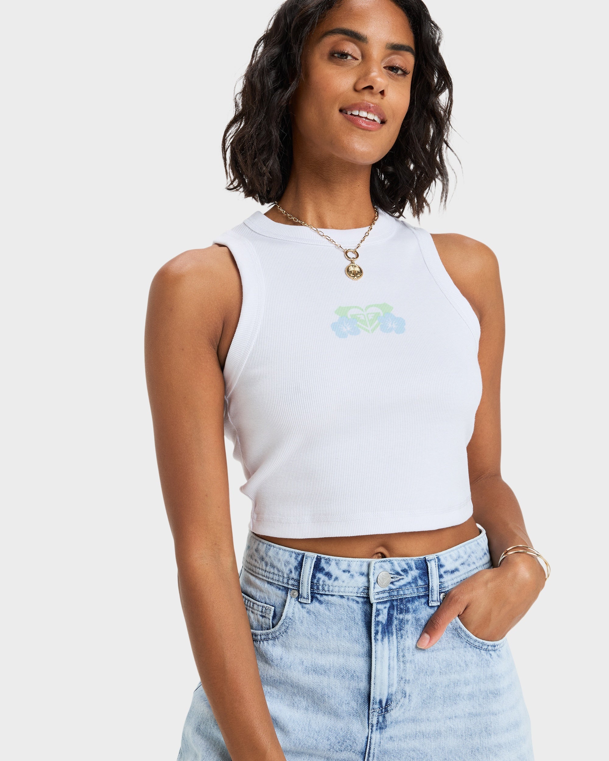 Womens Iconic Days Tank Top – Roxy