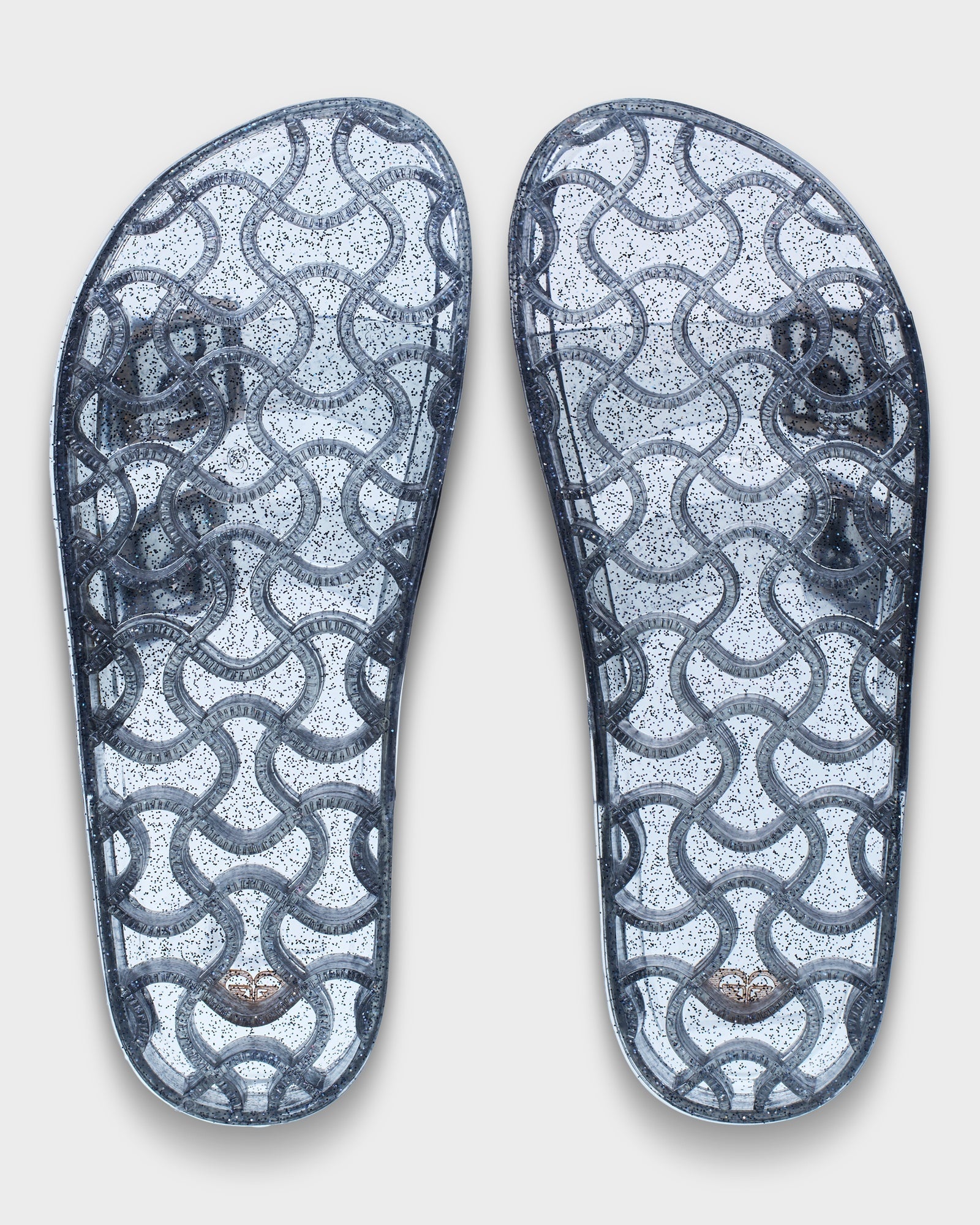 Womens Kattie Glitter Slides