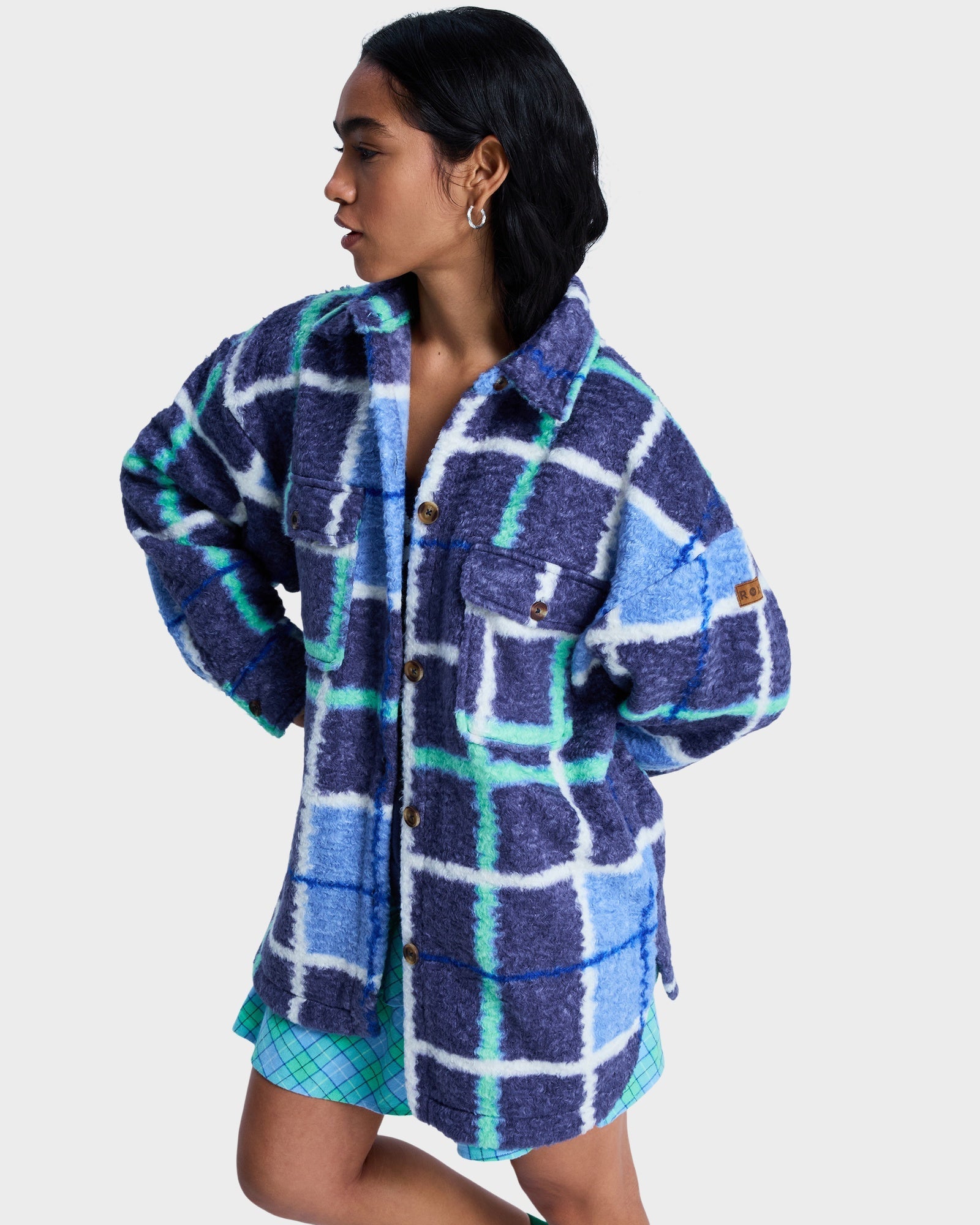 Womens Over And Above Shacket