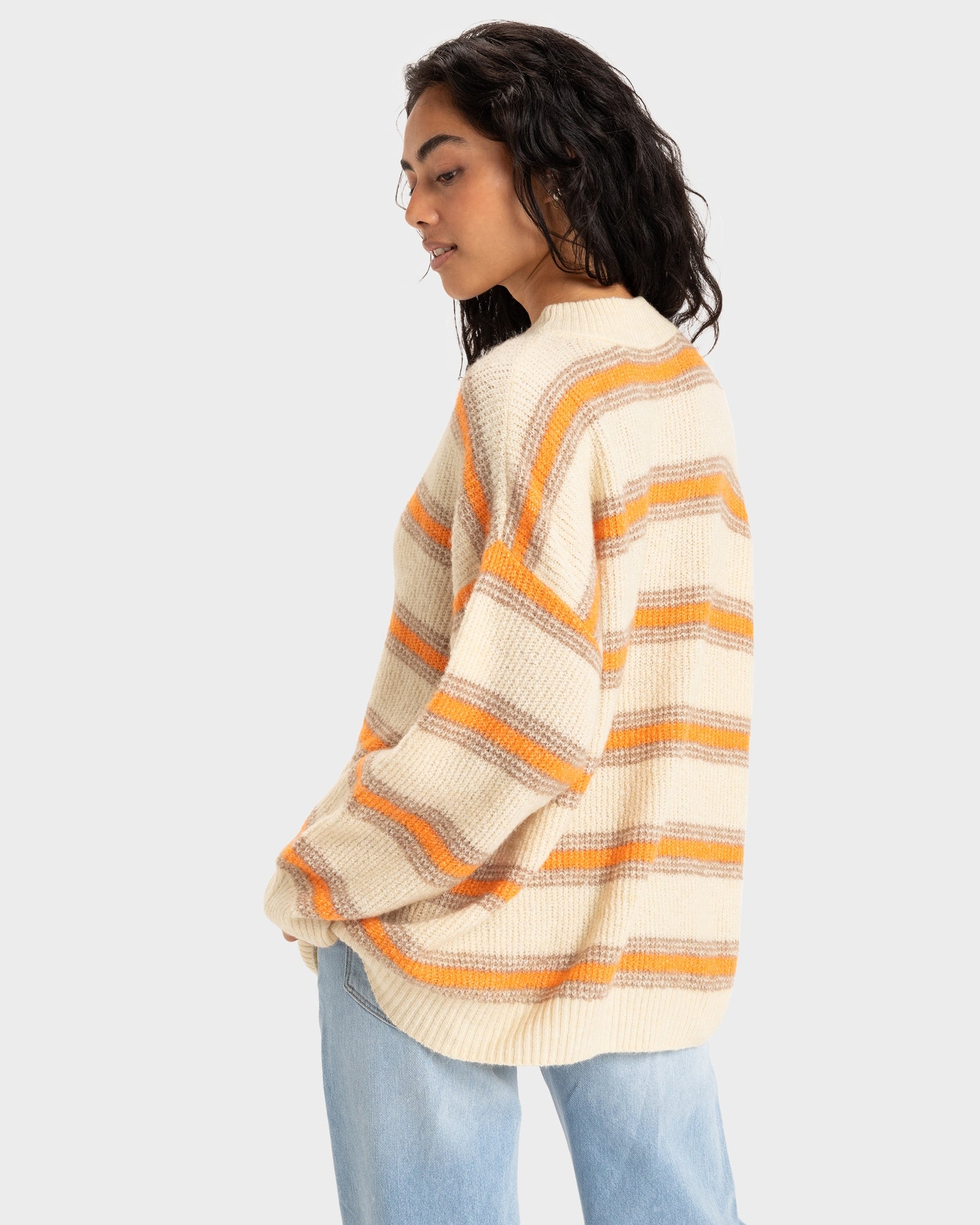 Womens Little Dume Stripe Knitted Jumper
