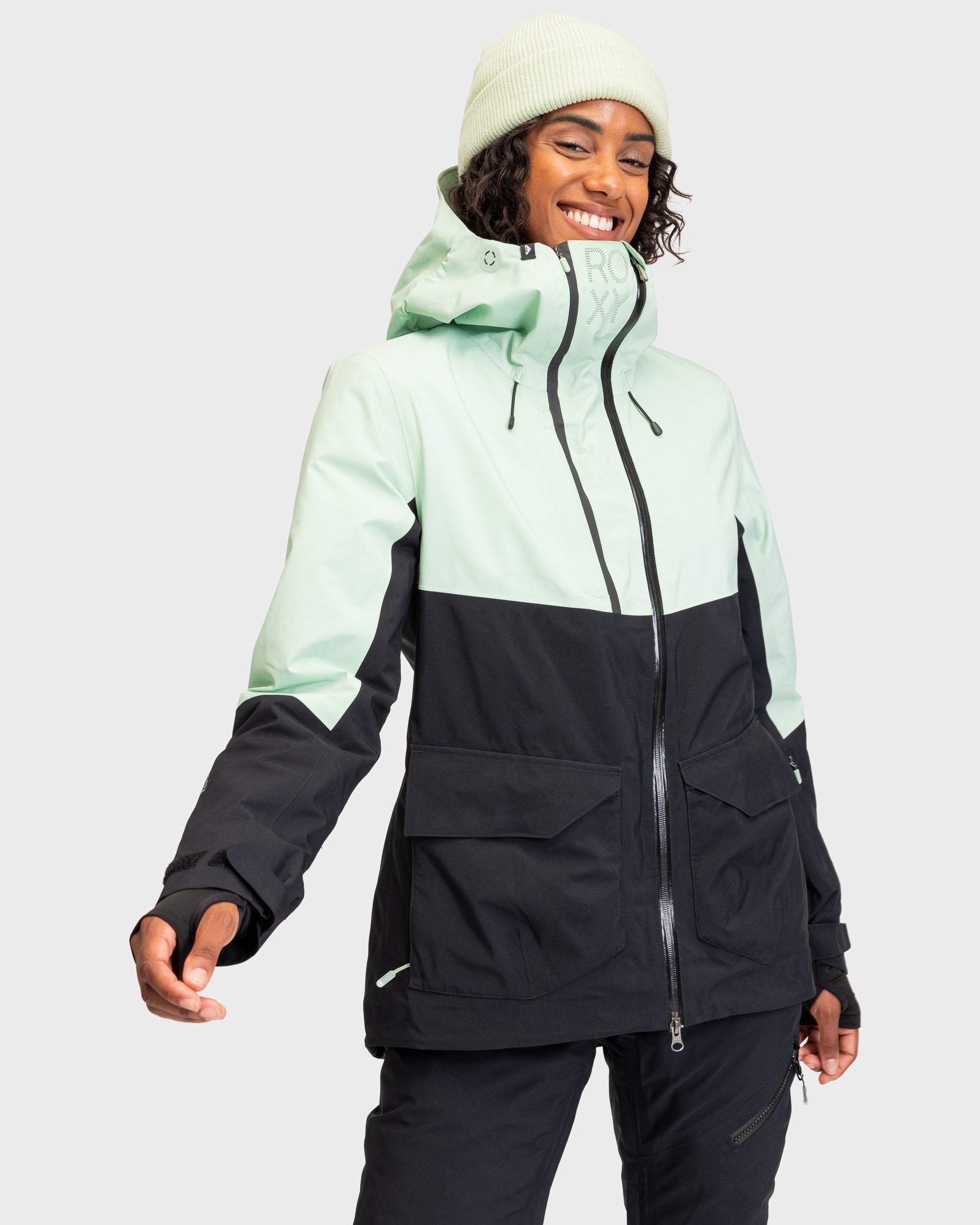 Womens Gore-Tex Stretch Purelines Snow Jacket – Roxy