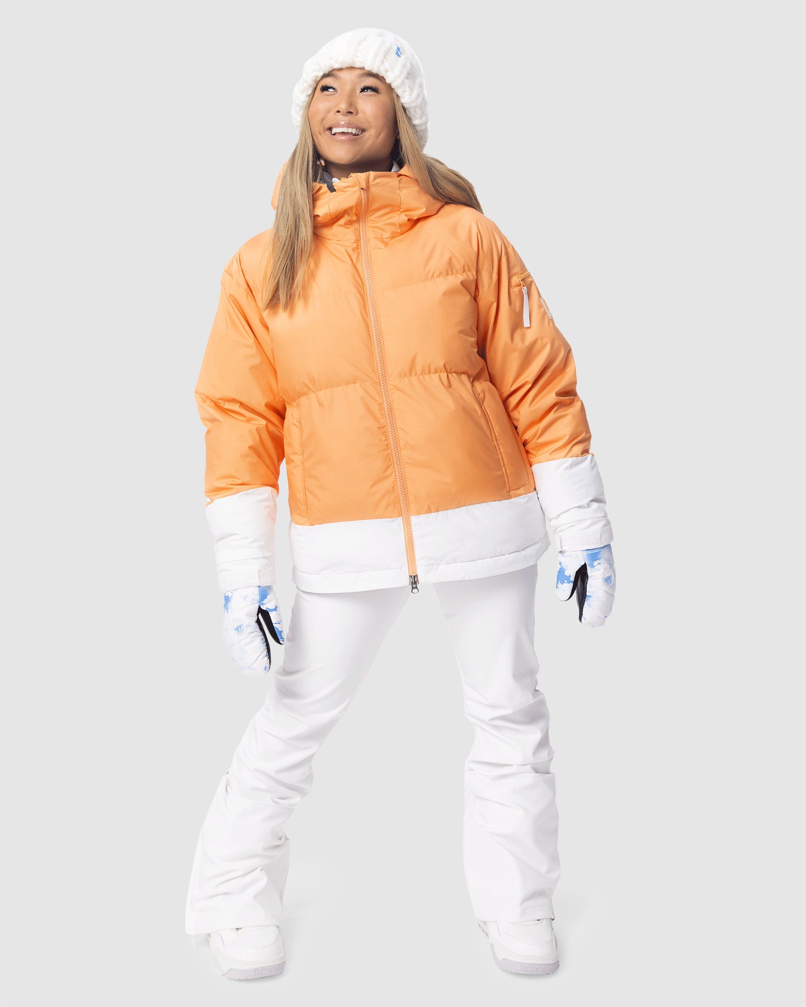 Womens Chloe Kim Puffy Snow Jacket – Roxy