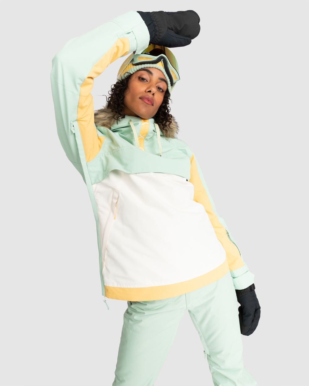 Womens Shelter Snow Jacket – Cameo Green – Roxy Australia